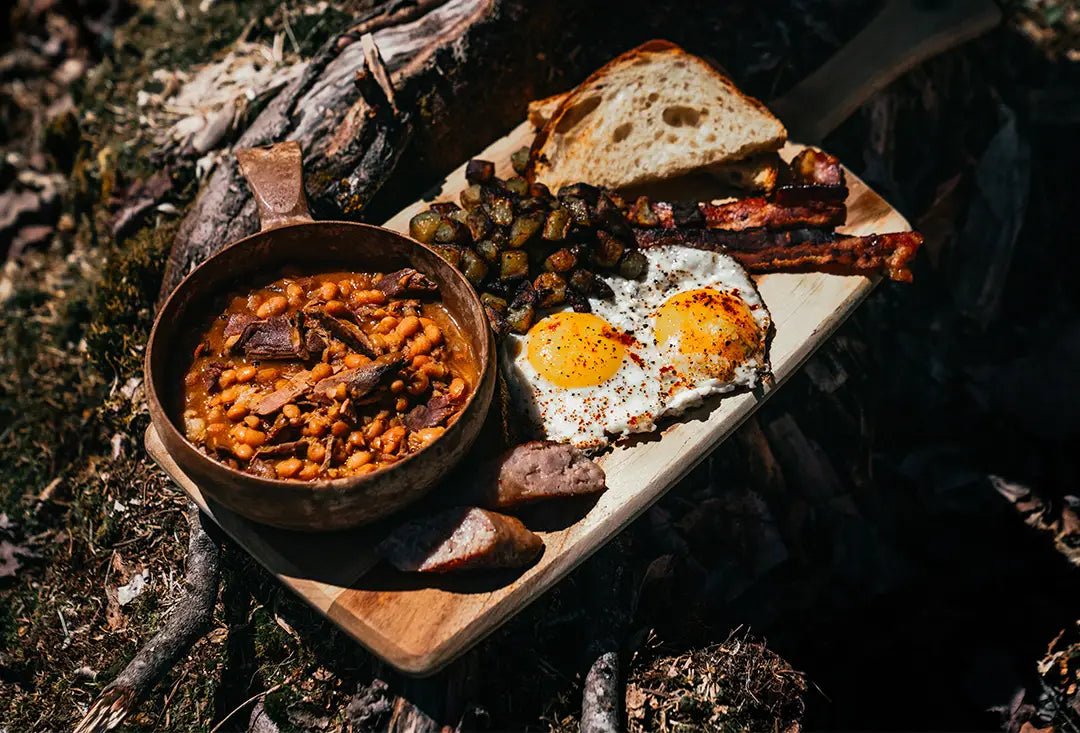 Baked beans with ptarmigan and maple syrup - Hooké