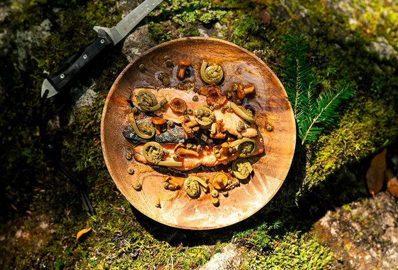 Balsam fir trout fillets - Hooké