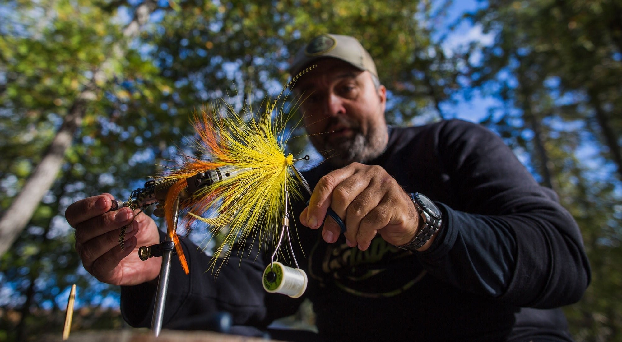 NEW-BRUNSWICK : GLAZIER LAKE MUSKY - Hooké
