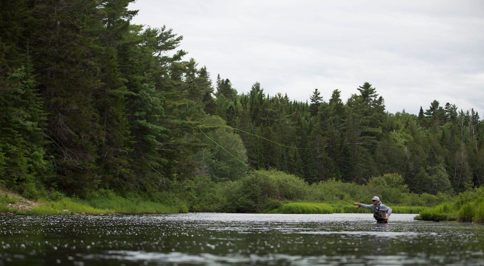 NEW BRUNSWICK: SEA RUN TROUT ON THE CAINS RIVER - Hooké