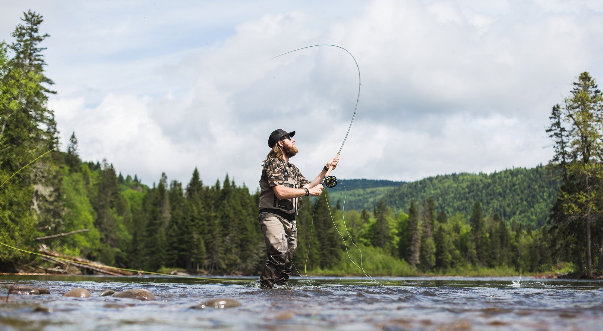 GASPÉSIE : SPRING FISHING FOR ATLANTIC SALMON - Hooké