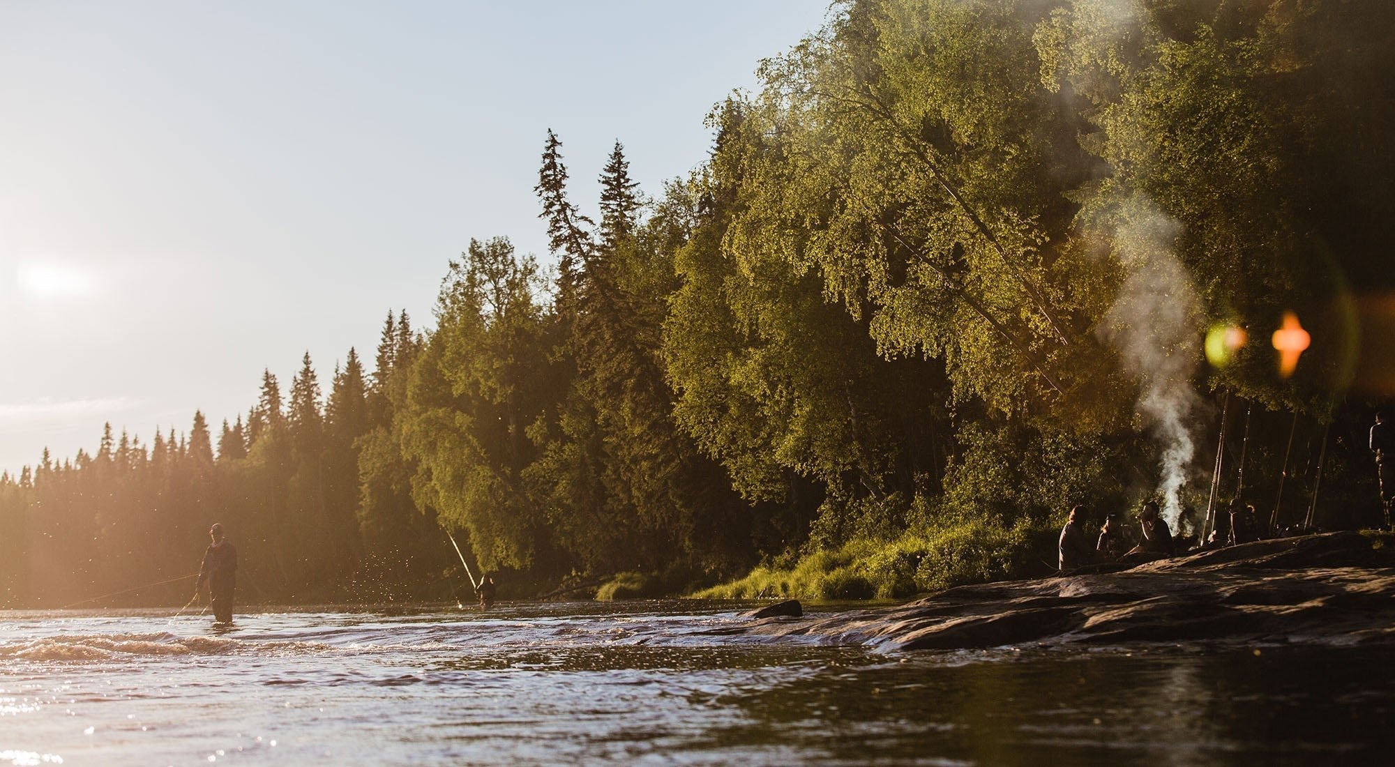 The Lainio, Kalyx, and Ängesån Rivers - Hooké