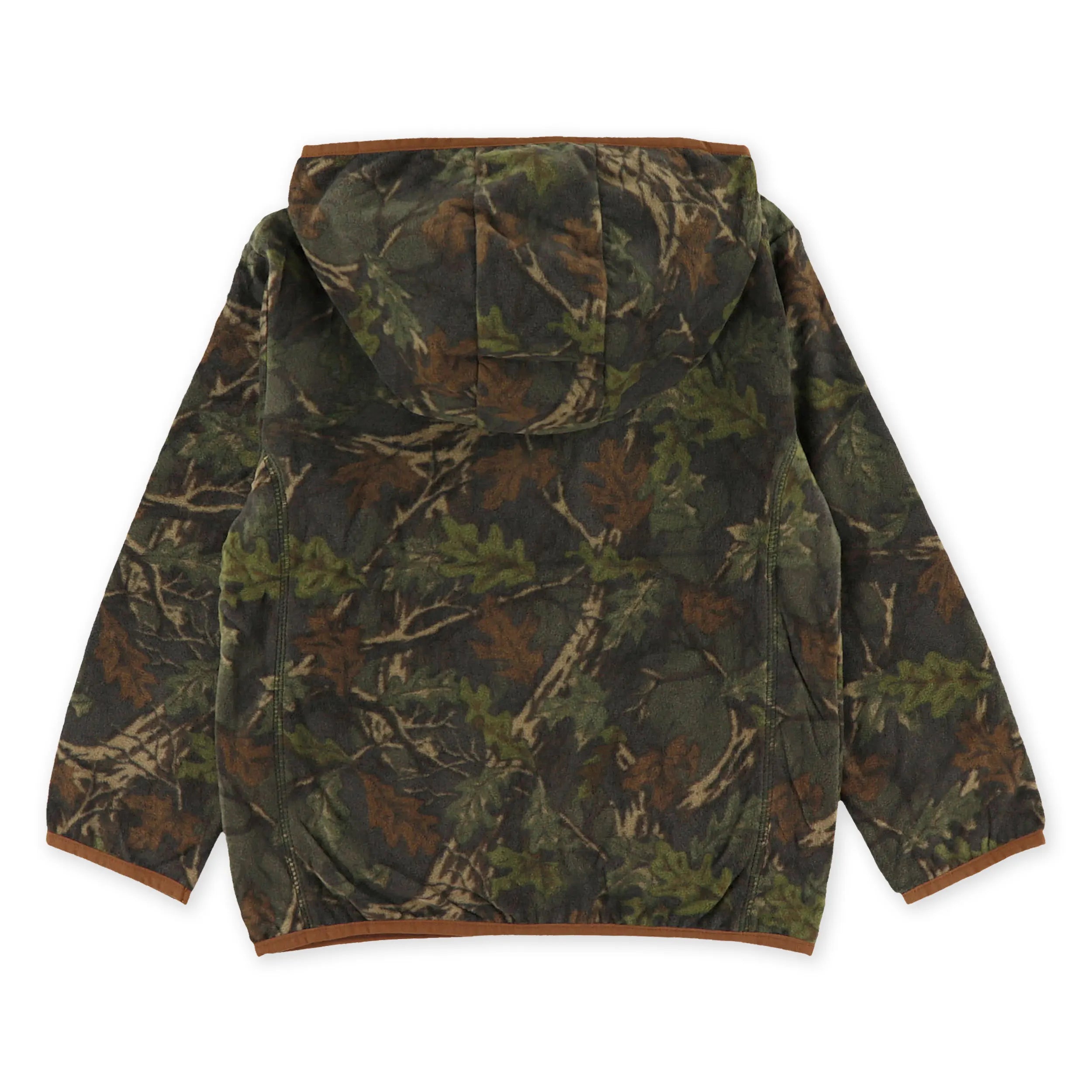 K’s Camo Fleece Zip Hoodie