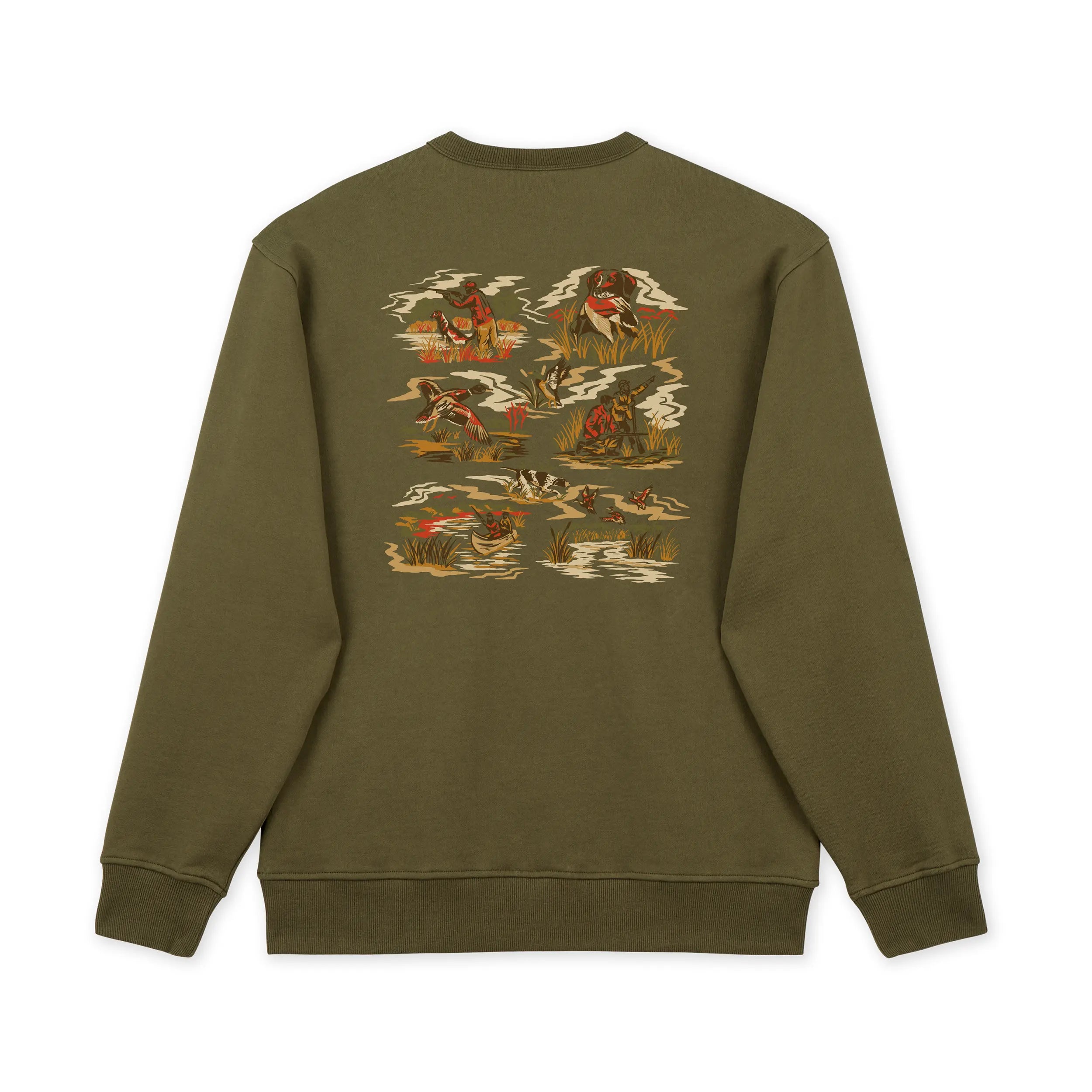 Crewneck chasse aux canards pour homme