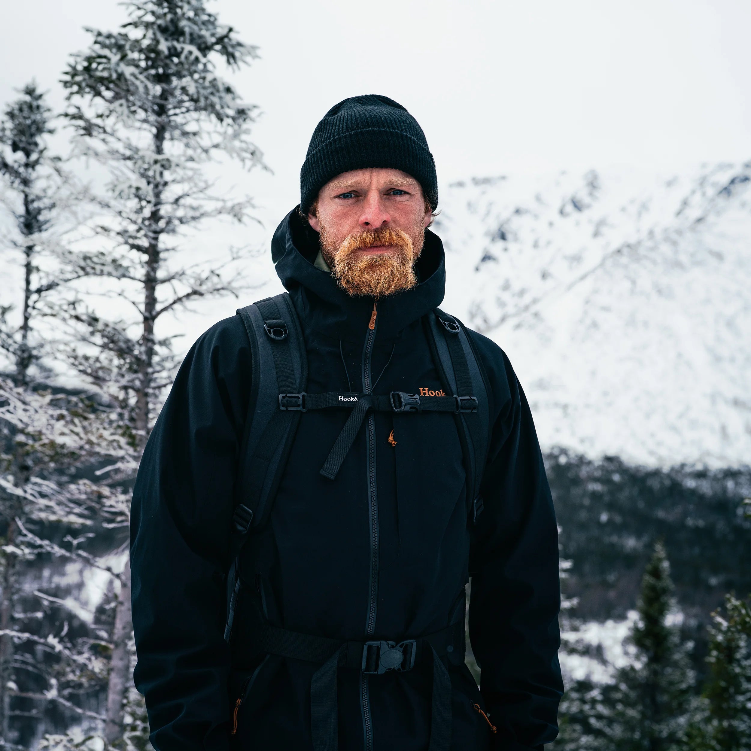 Coquille imperméable Frontière pour homme