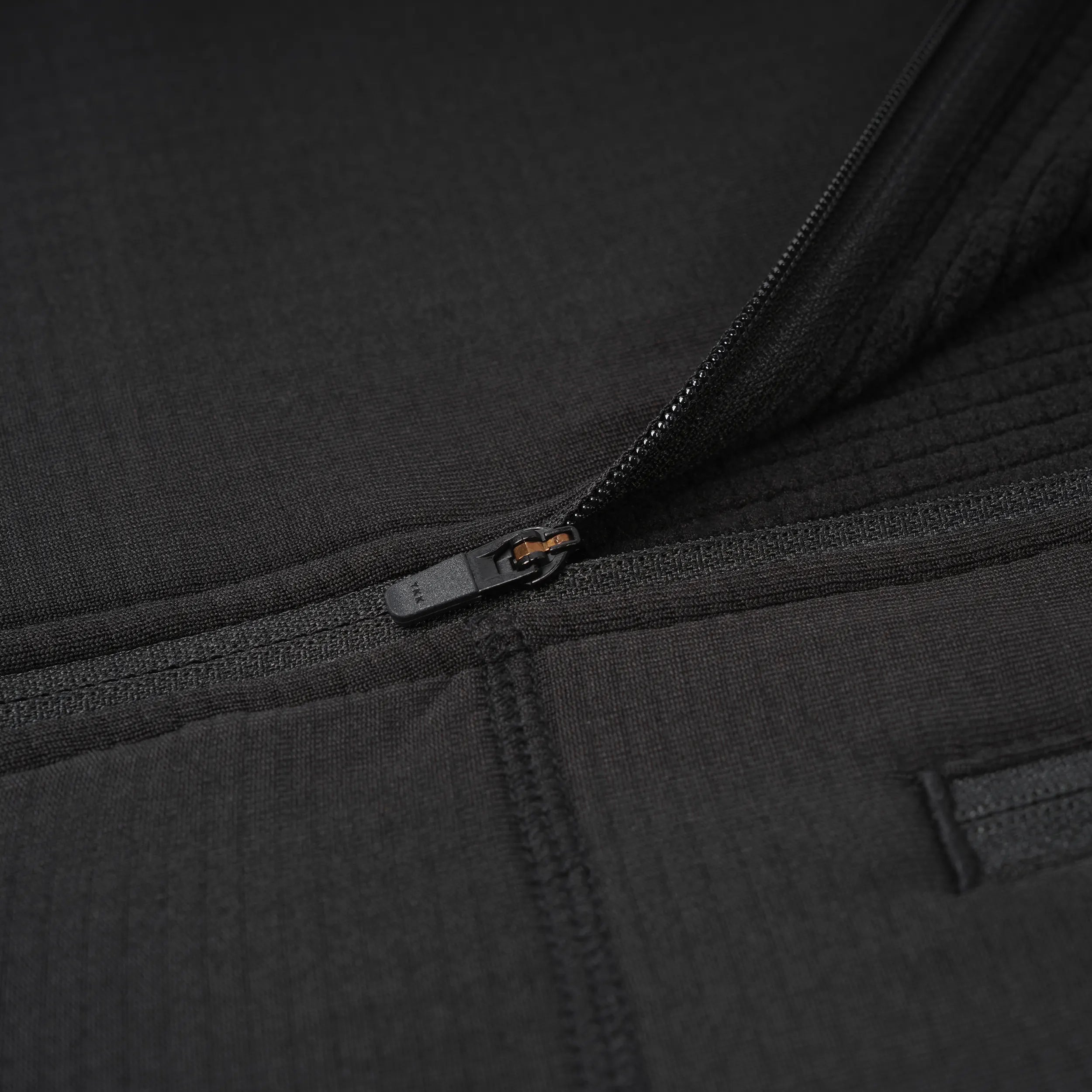 Hoodie à fermeture éclair quadrillée pour homme