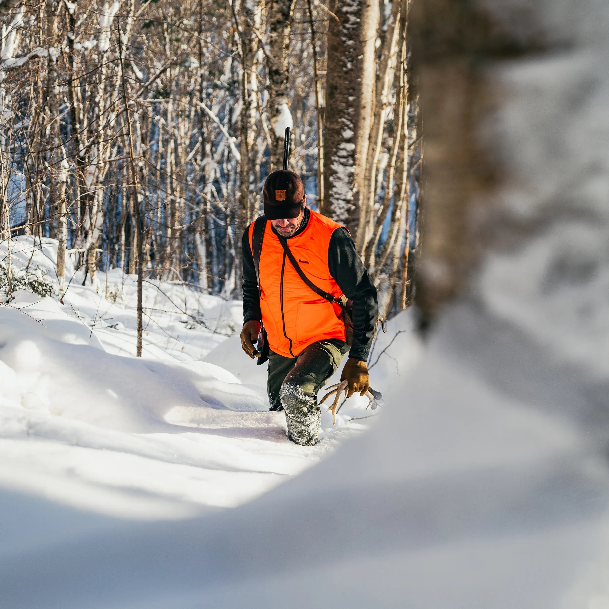 Veste de chasse réversible pour homme