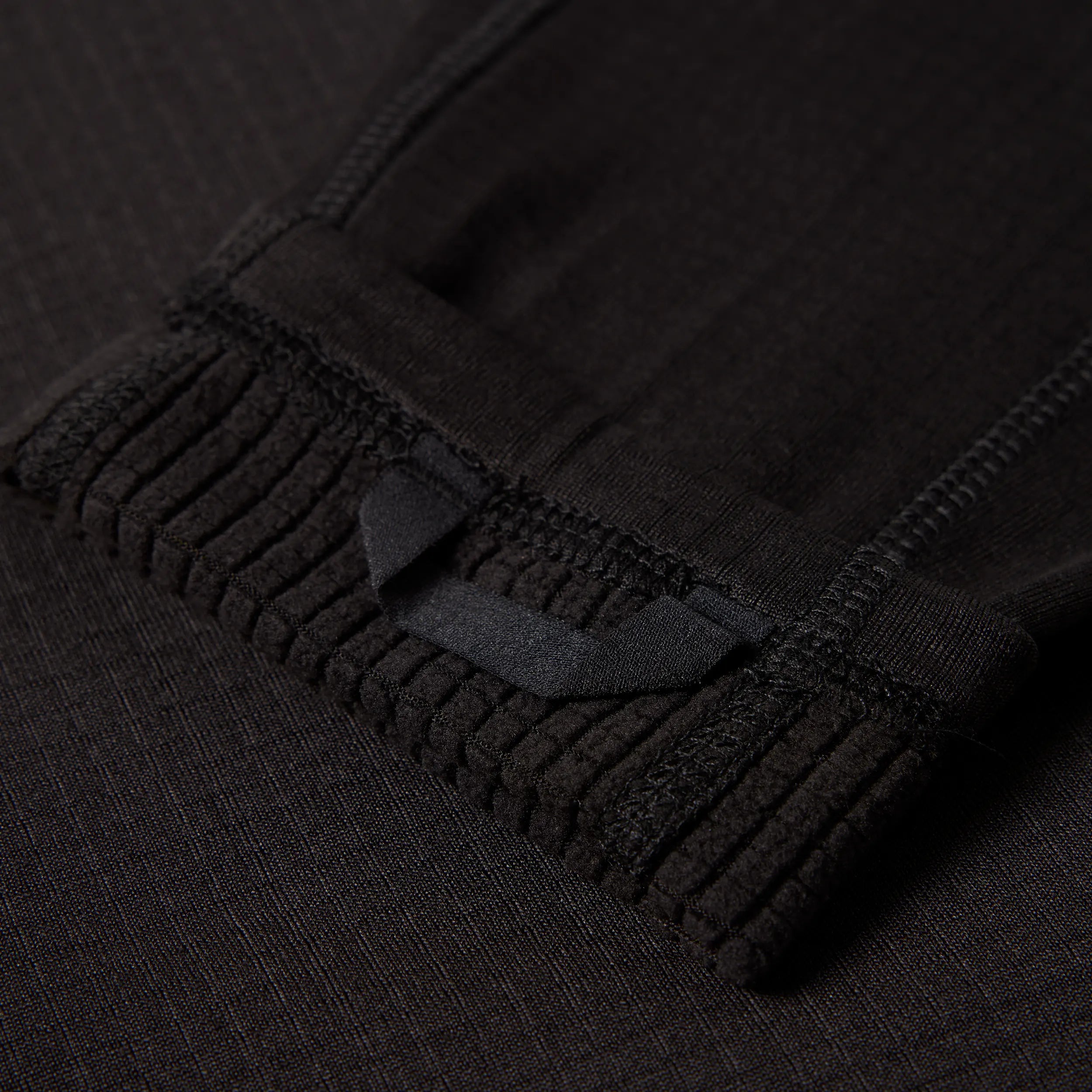 Crewneck couche de base en laine polaire quadrillée pour femme