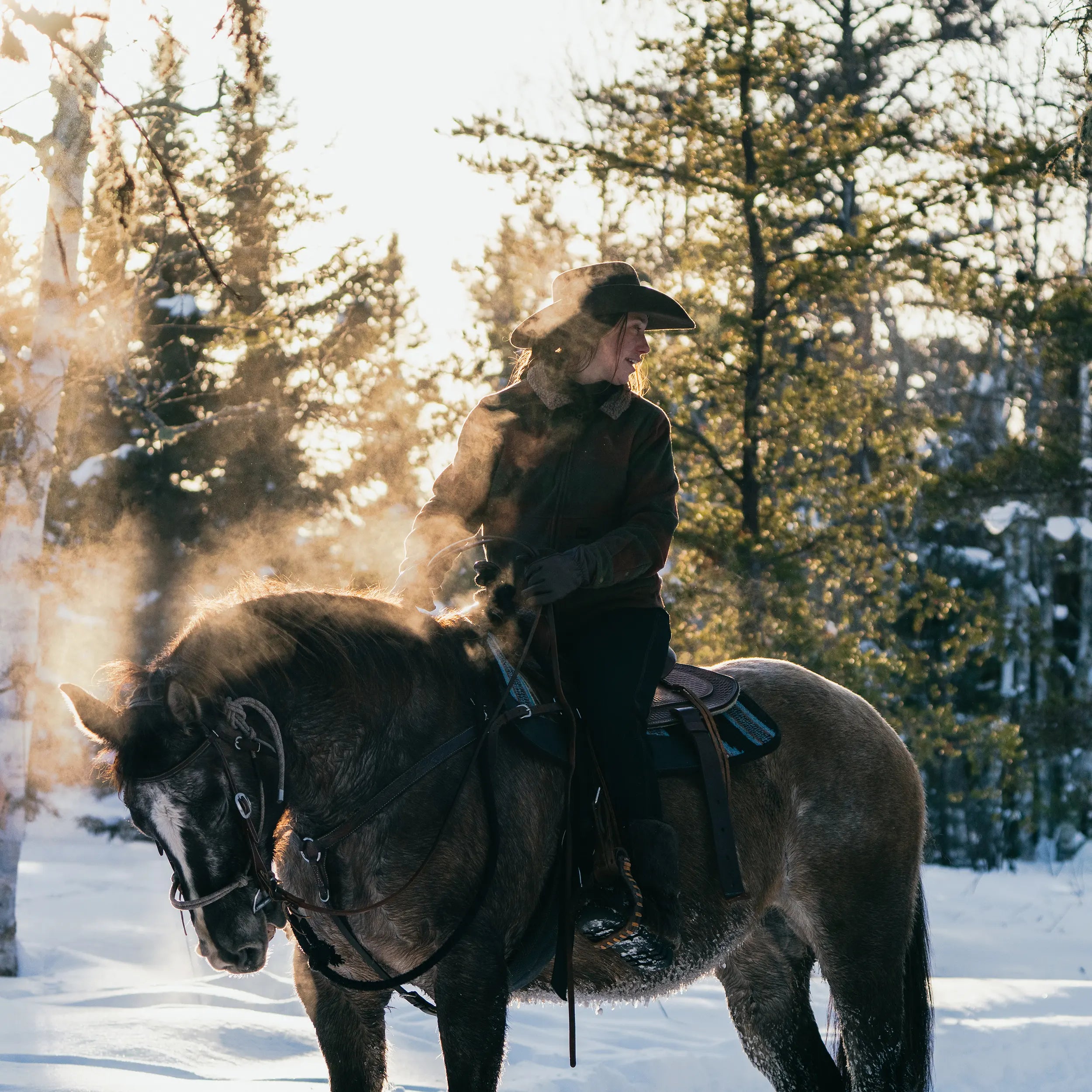 Manteau de travail canadien doublé en molleton pour femme