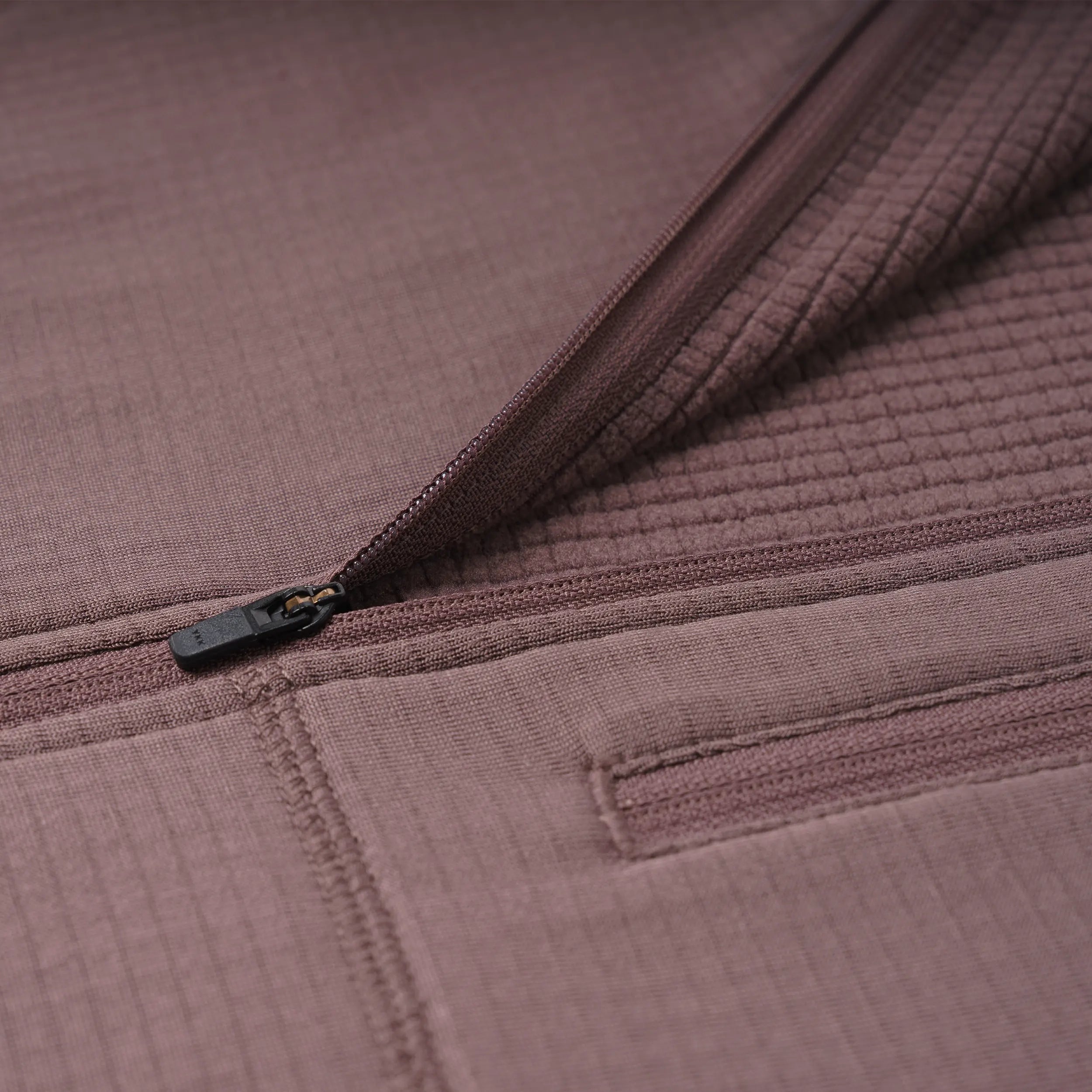 Hoodie à fermeture éclair quadrillée pour femme