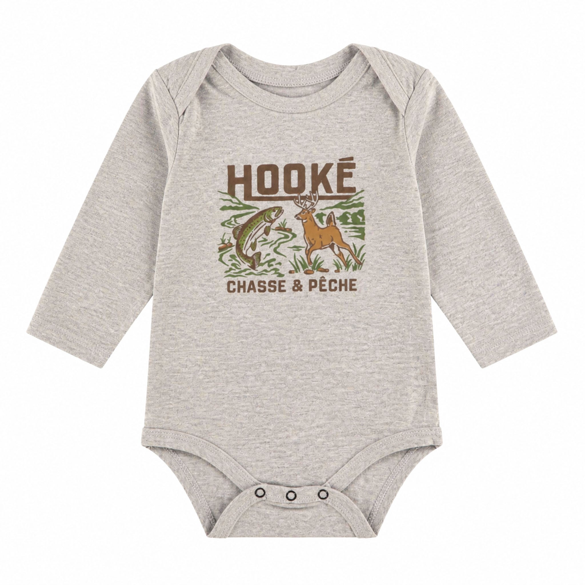 B's Hunting & Fishing Diaper Cover - Hooké