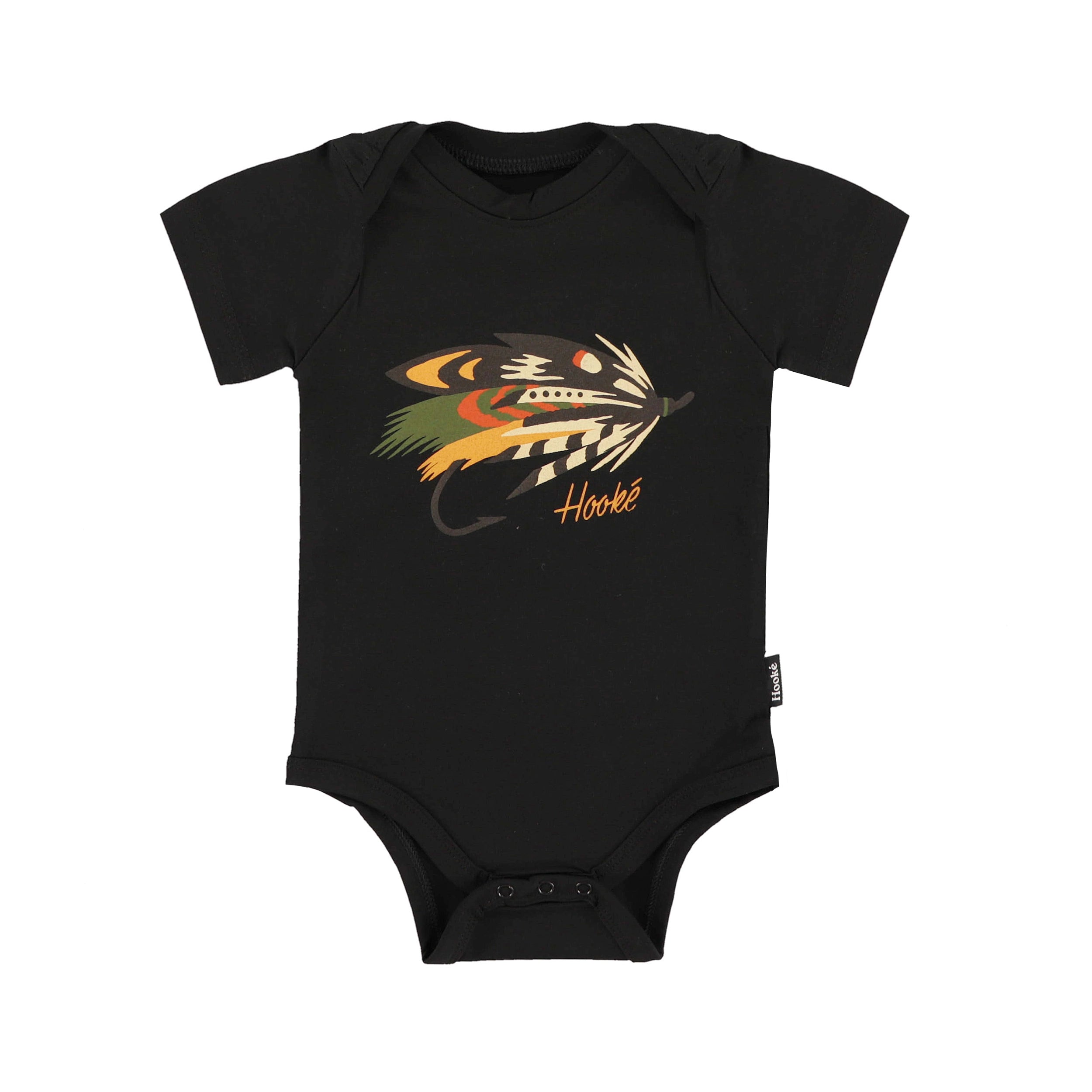 B's Salmon Fly Diaper Cover - Hooké