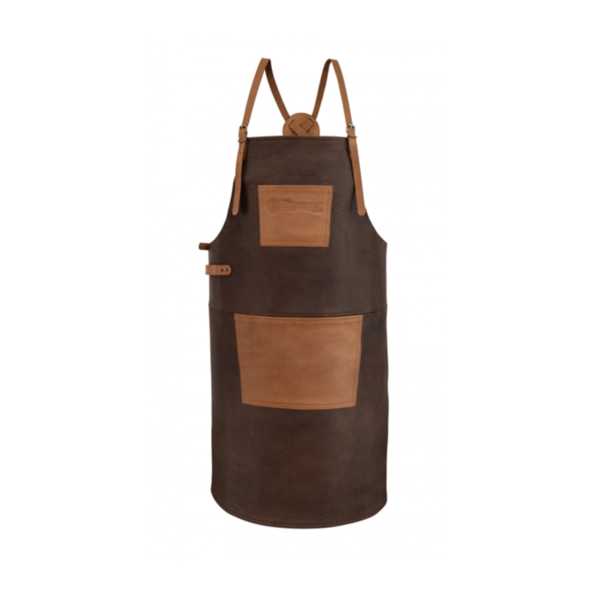 Buffalo Leather Apron with Crossed Straps - Hooké