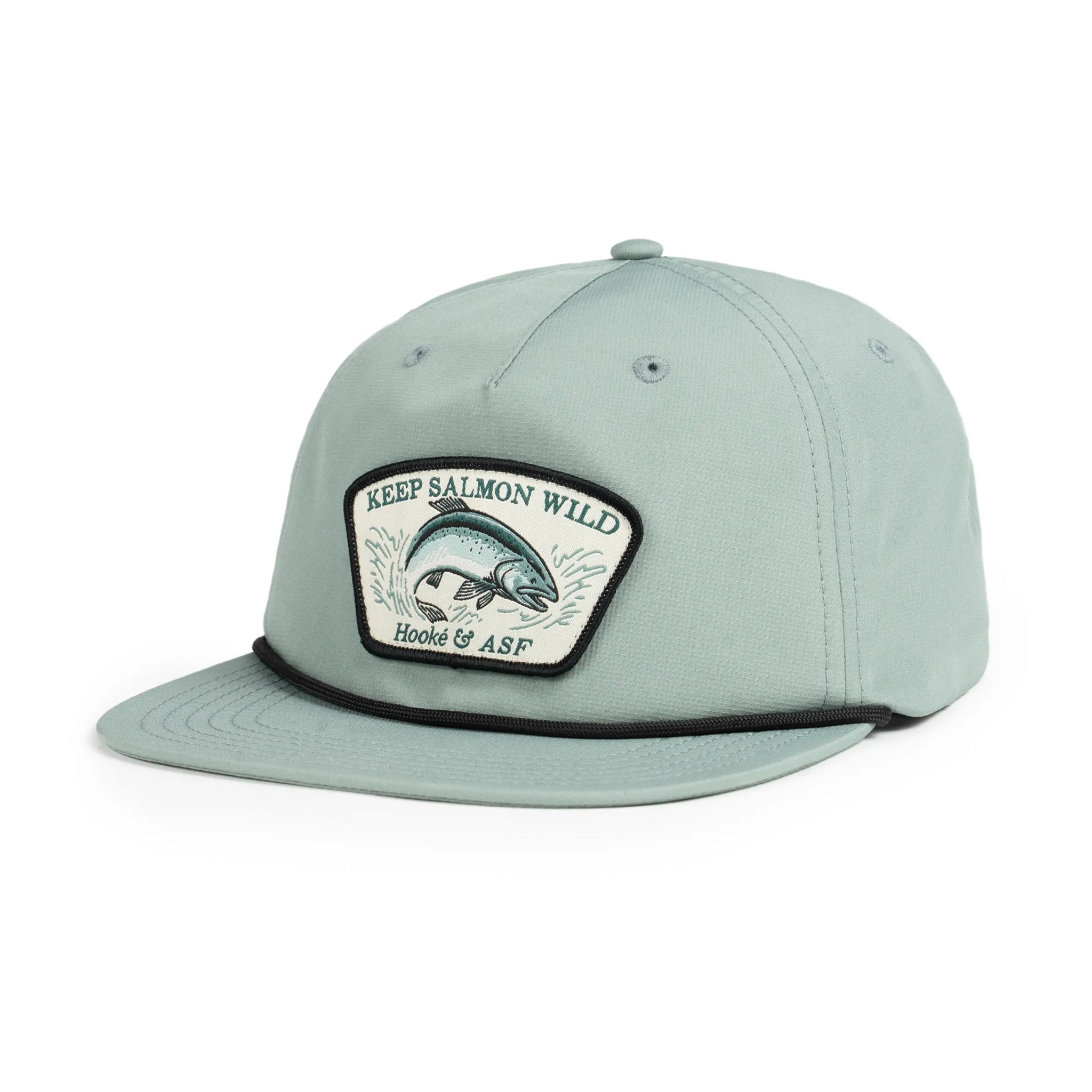 Keep Salmon Wild Sun Cap - Hooké