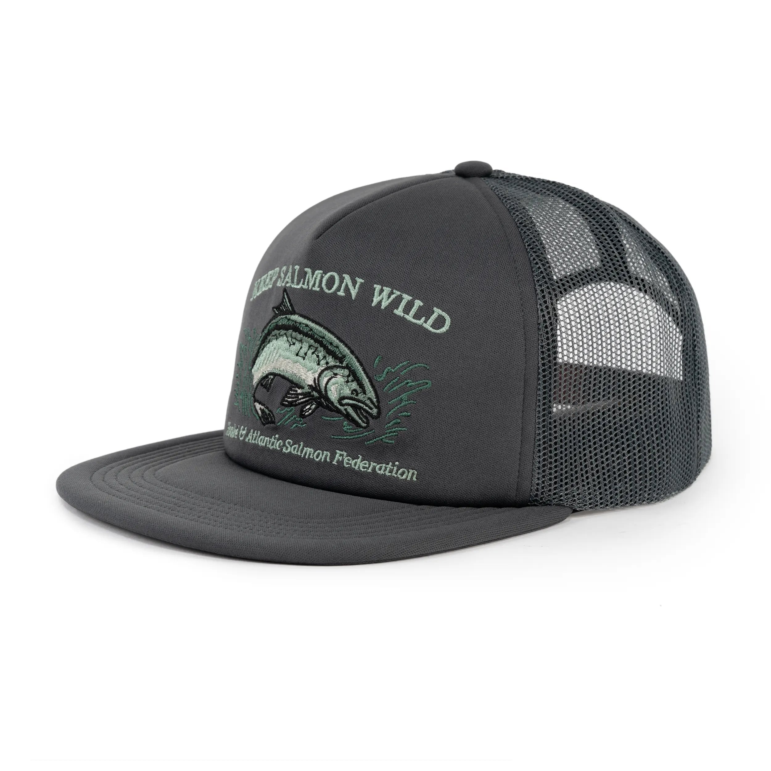 Keep Salmon Wild Trucker Hat - Hooké