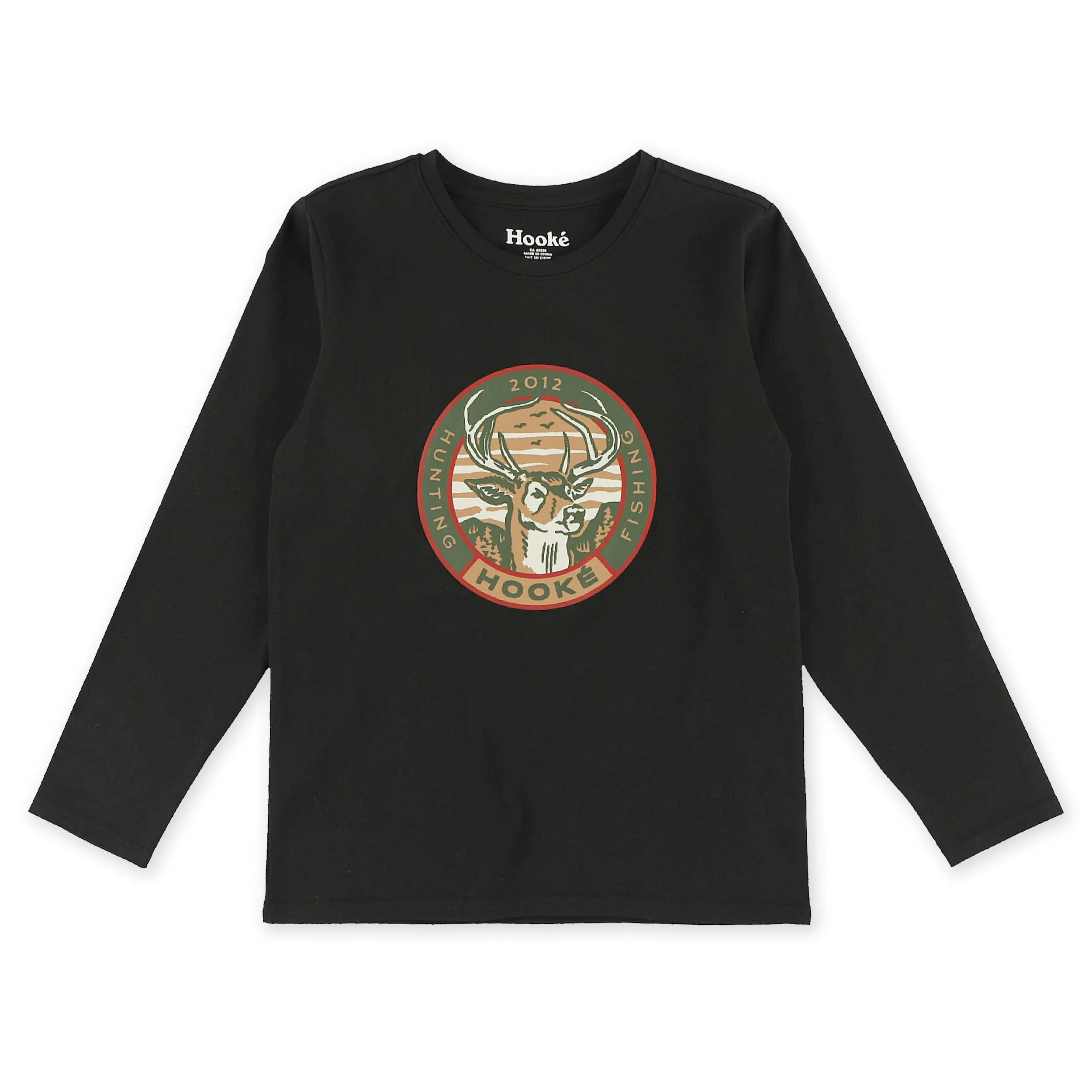 K's Staring Deer Long Sleeve Tee - Hooké