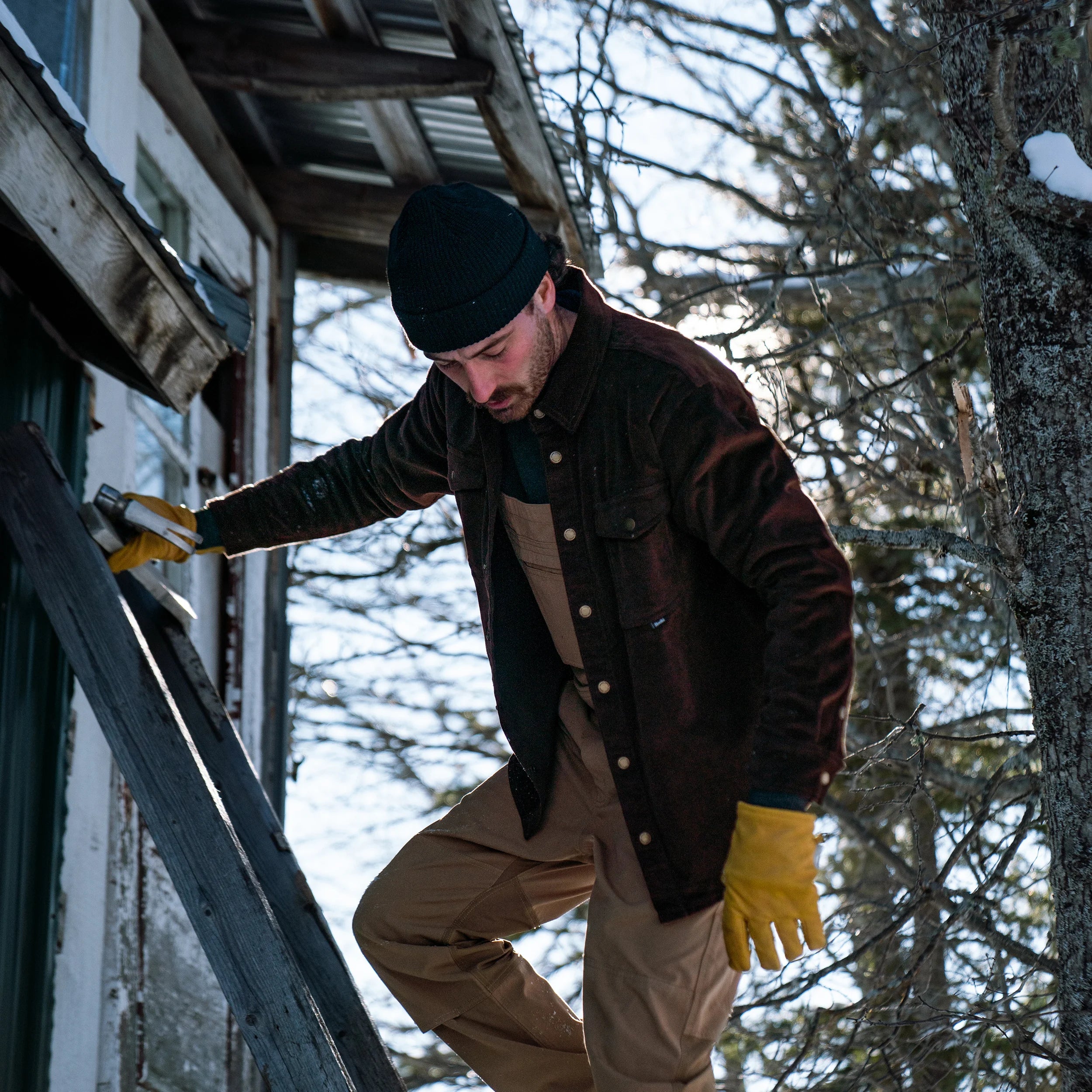 M's Corduroy Overshirt - Hooké