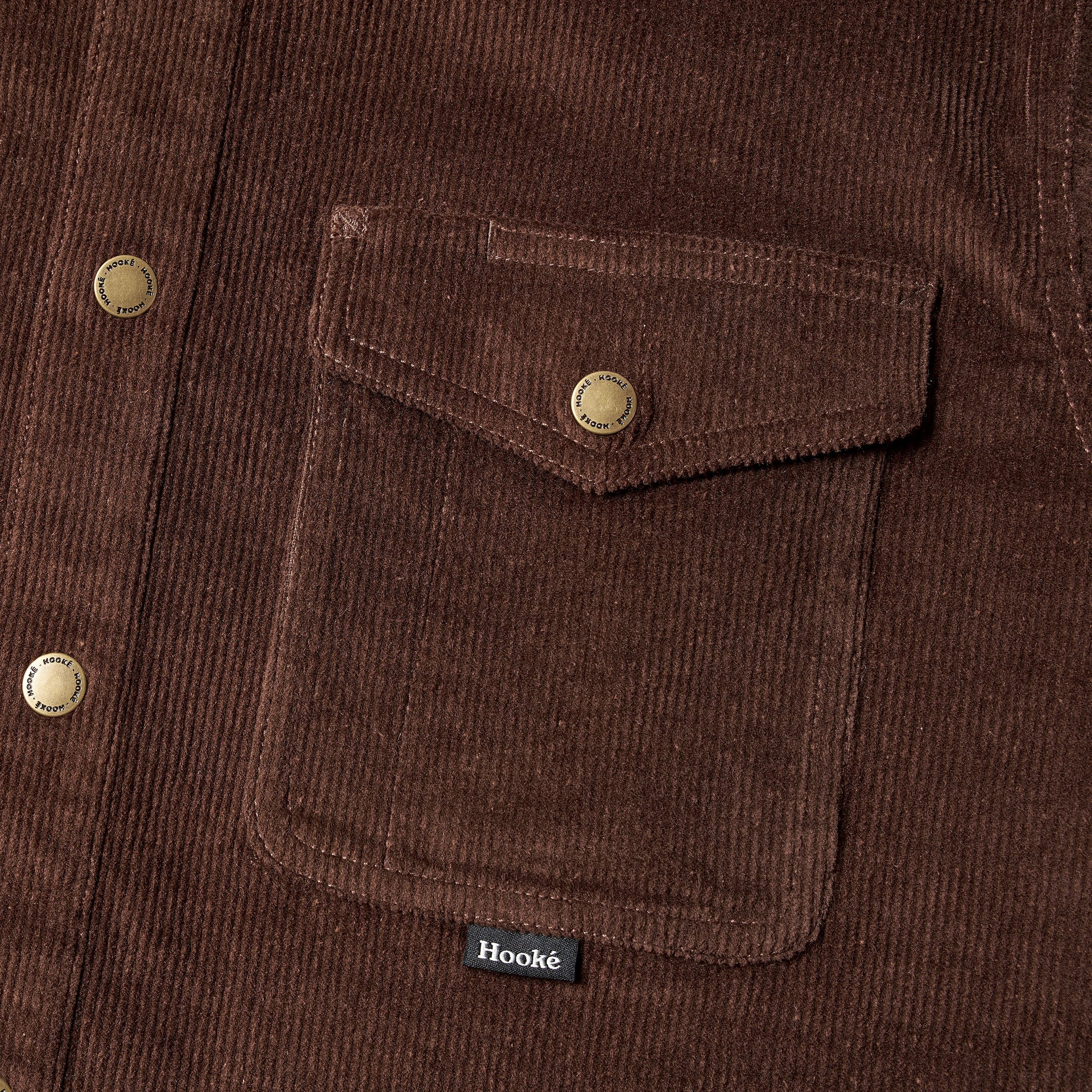 M's Corduroy Overshirt - Hooké