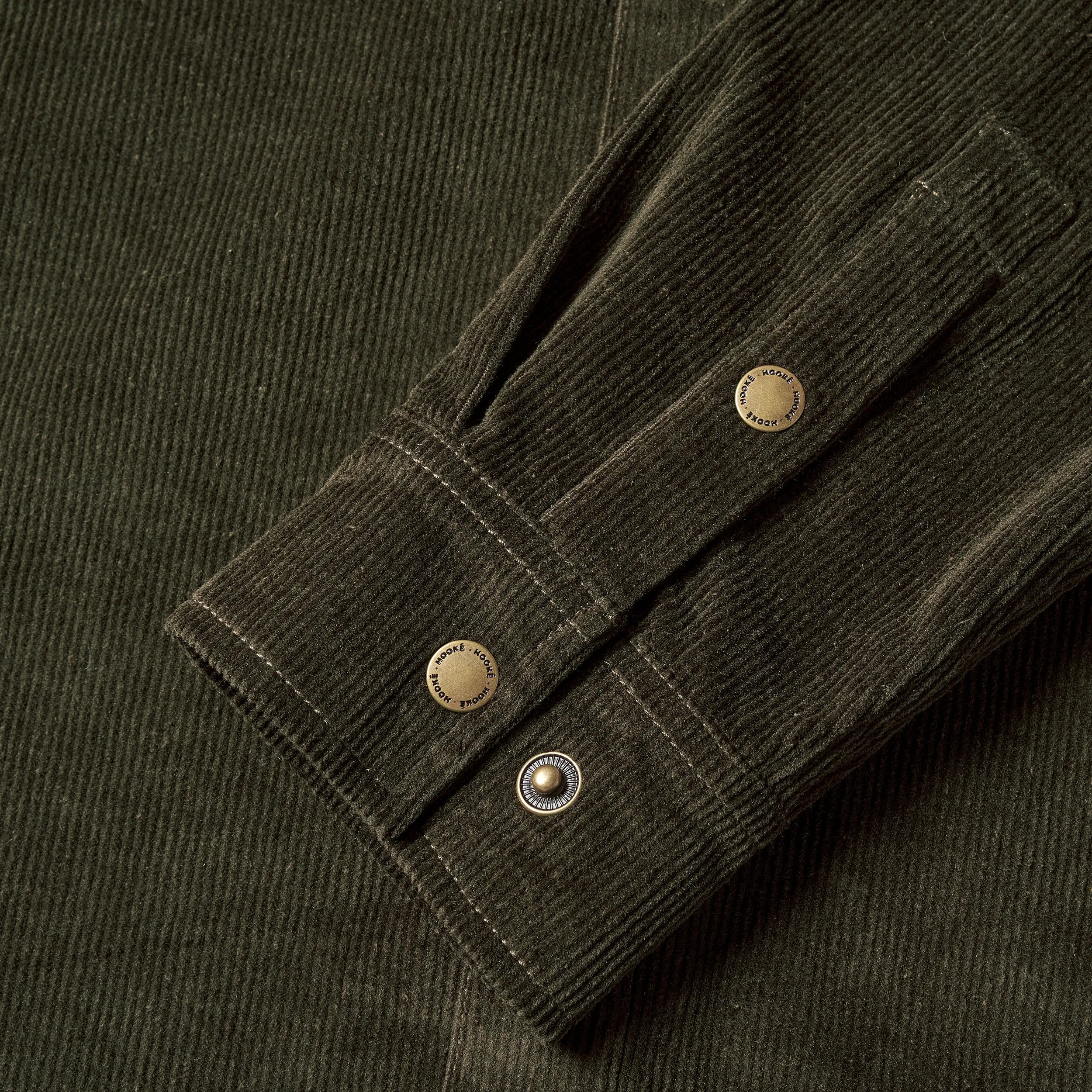 M's Corduroy Overshirt - Hooké