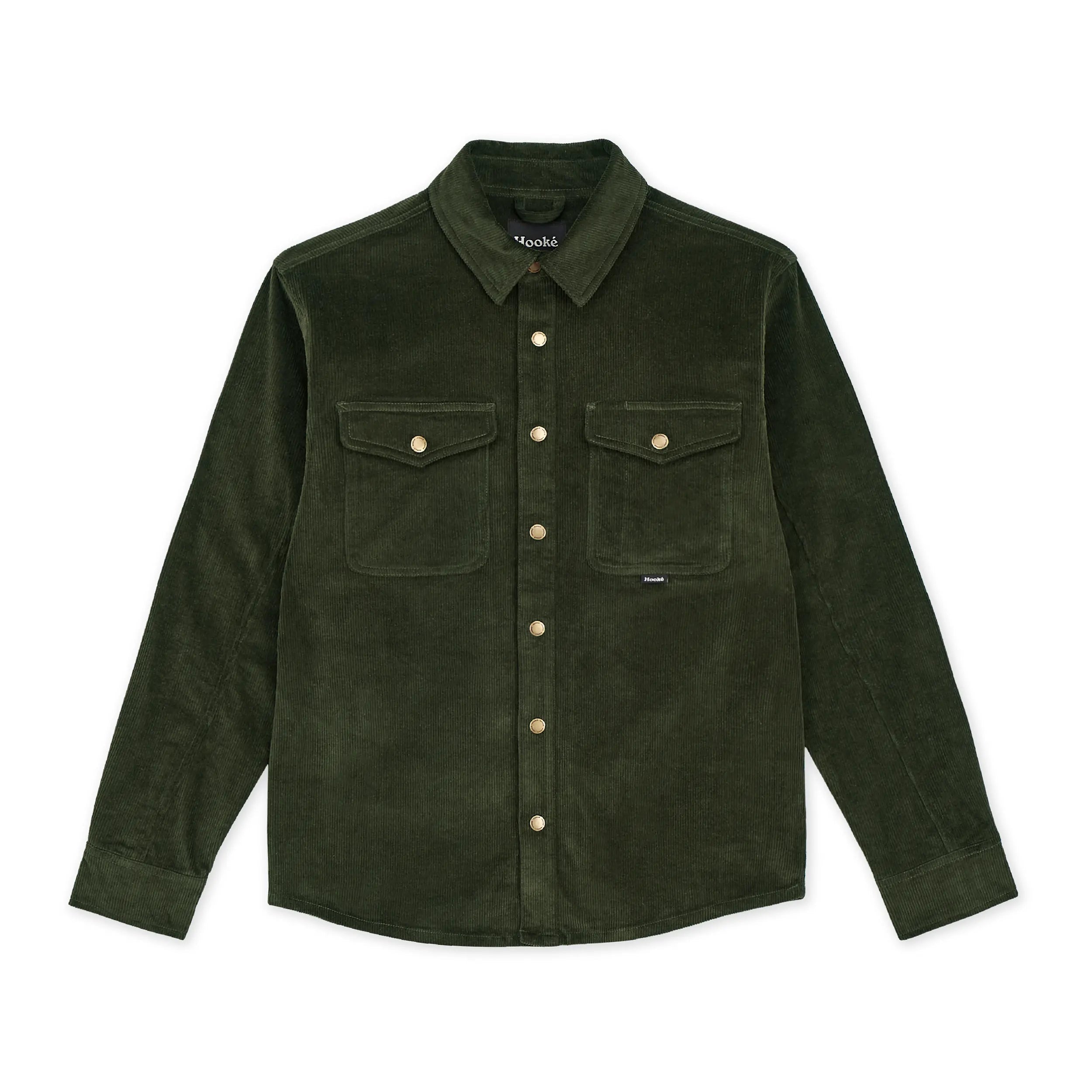 M's Corduroy Overshirt - Hooké