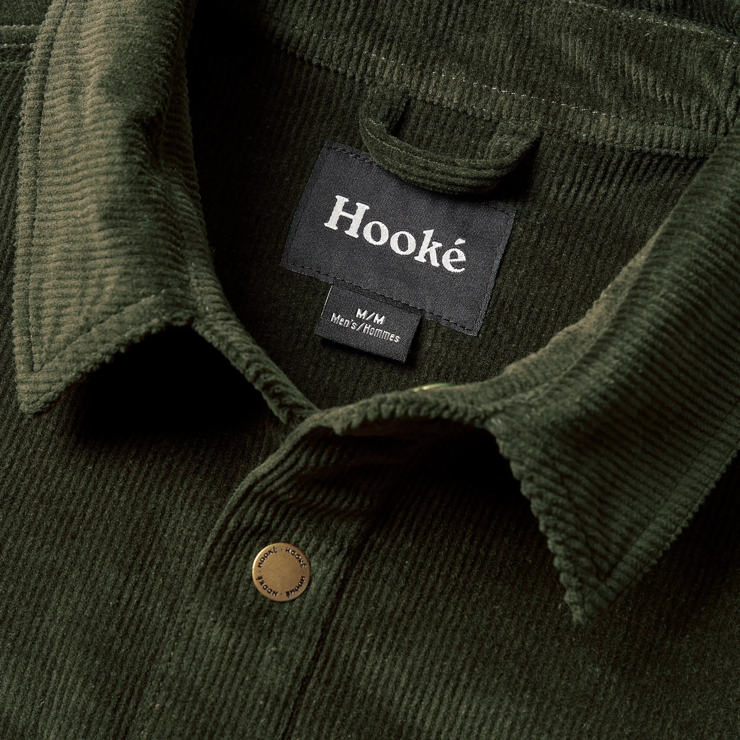 M's Corduroy Overshirt - Hooké