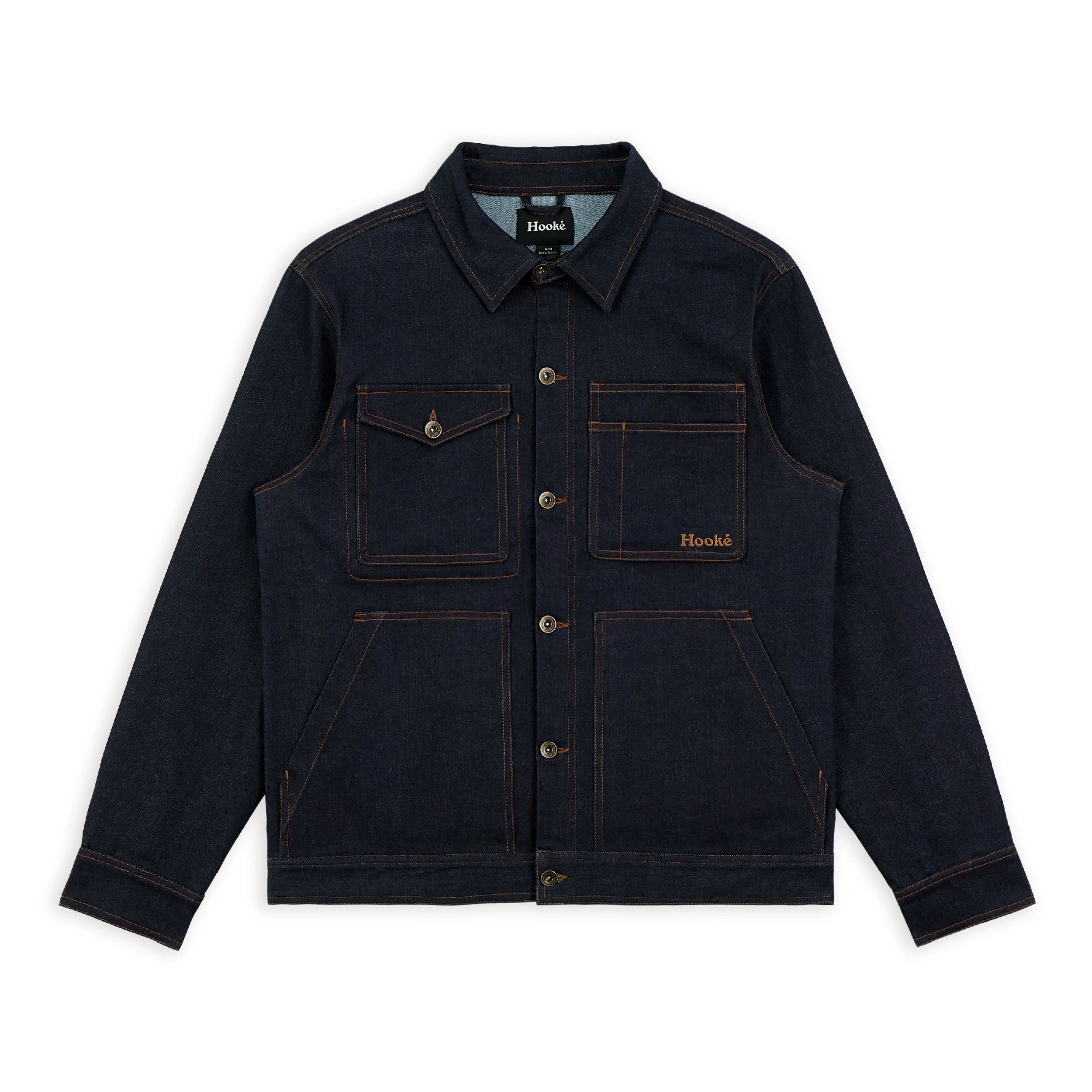 M's Denim Trucker Work Jacket - Hooké
