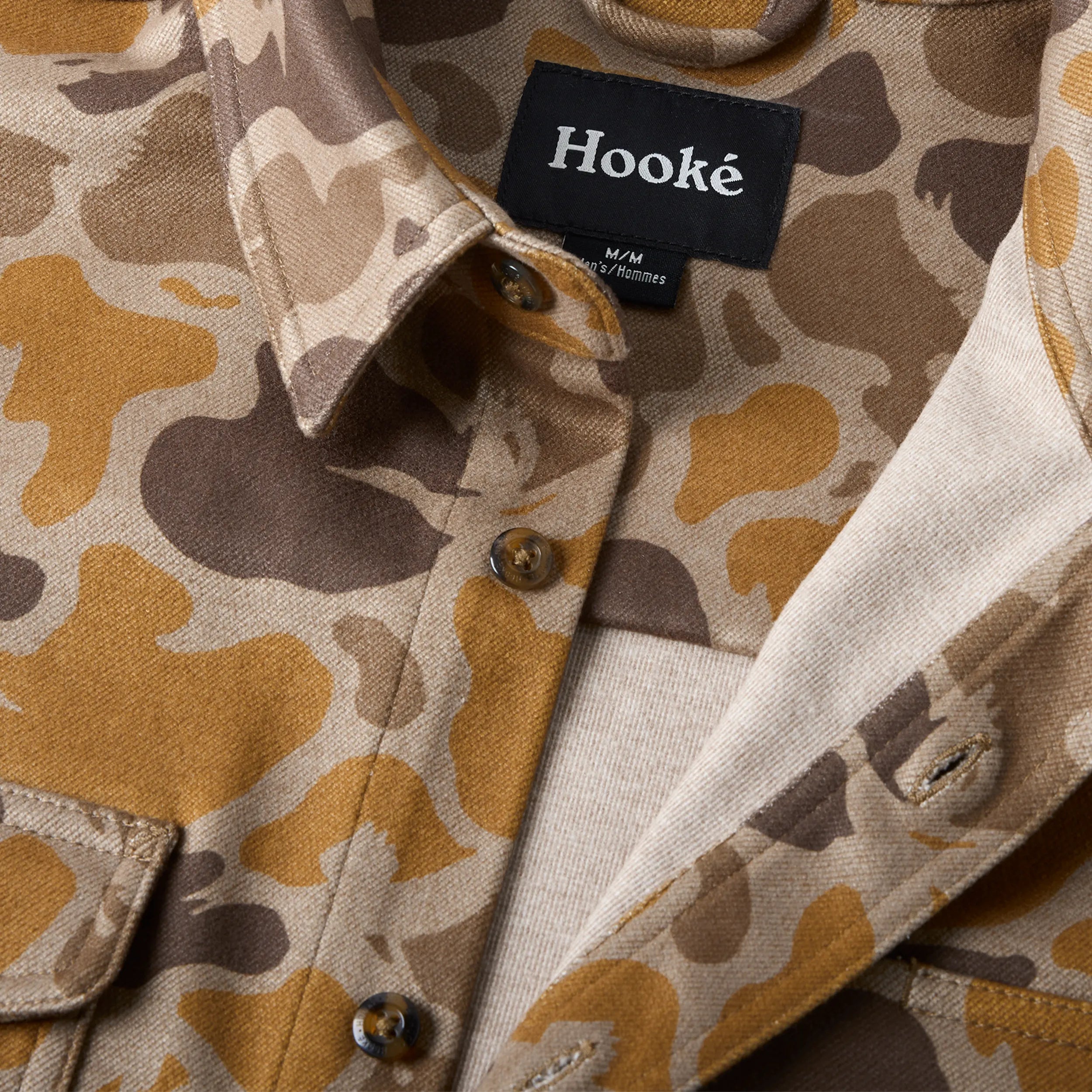 M's Duck Camo Flannel Shirt - Hooké