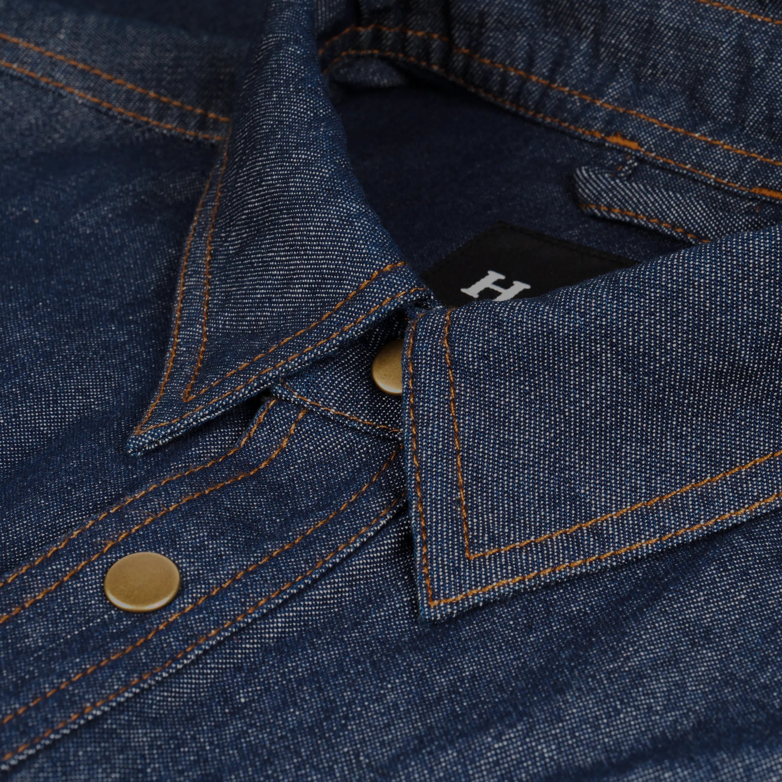 M's Fishing Osprey Denim Shirt - Hooké