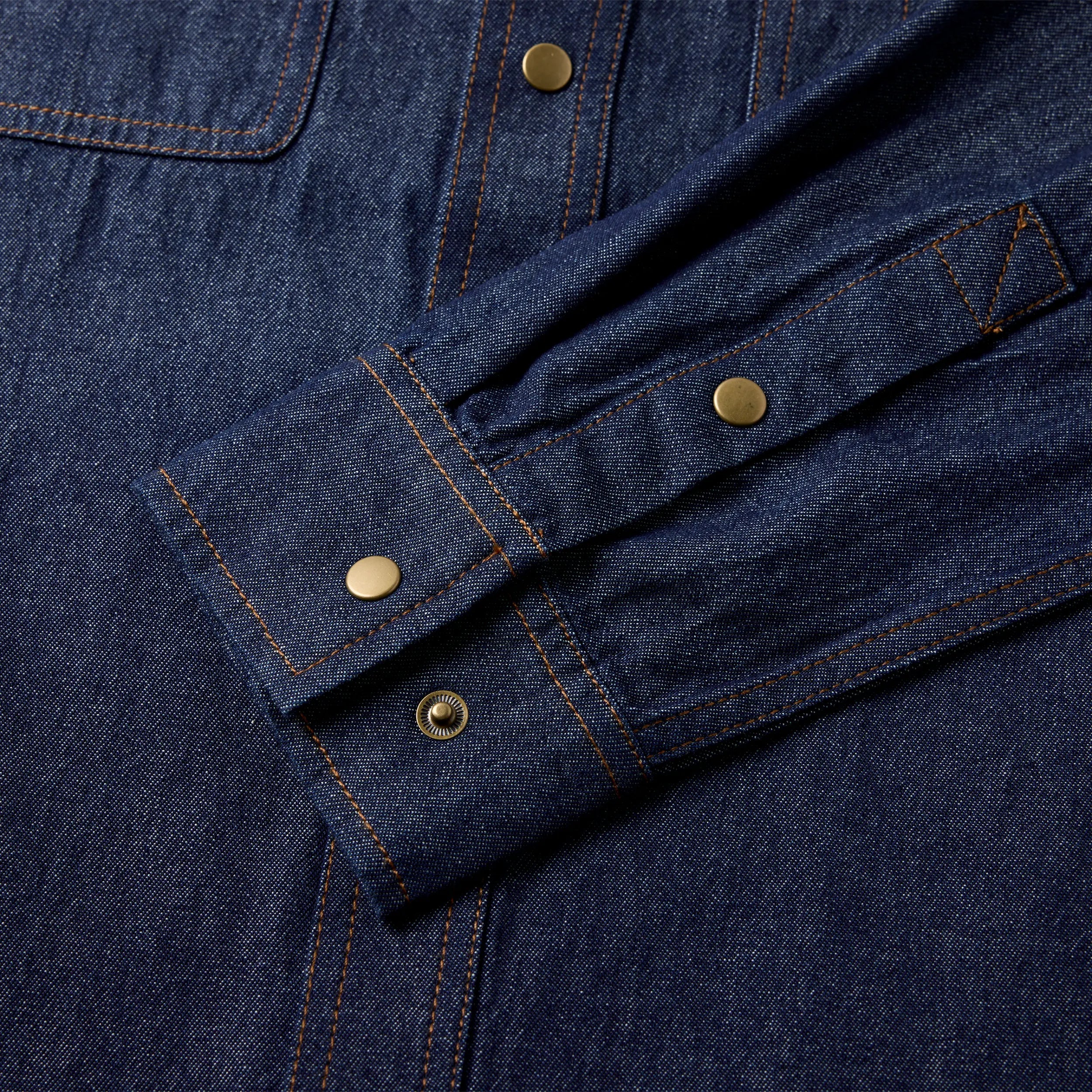 M's Fishing Osprey Denim Shirt - Hooké