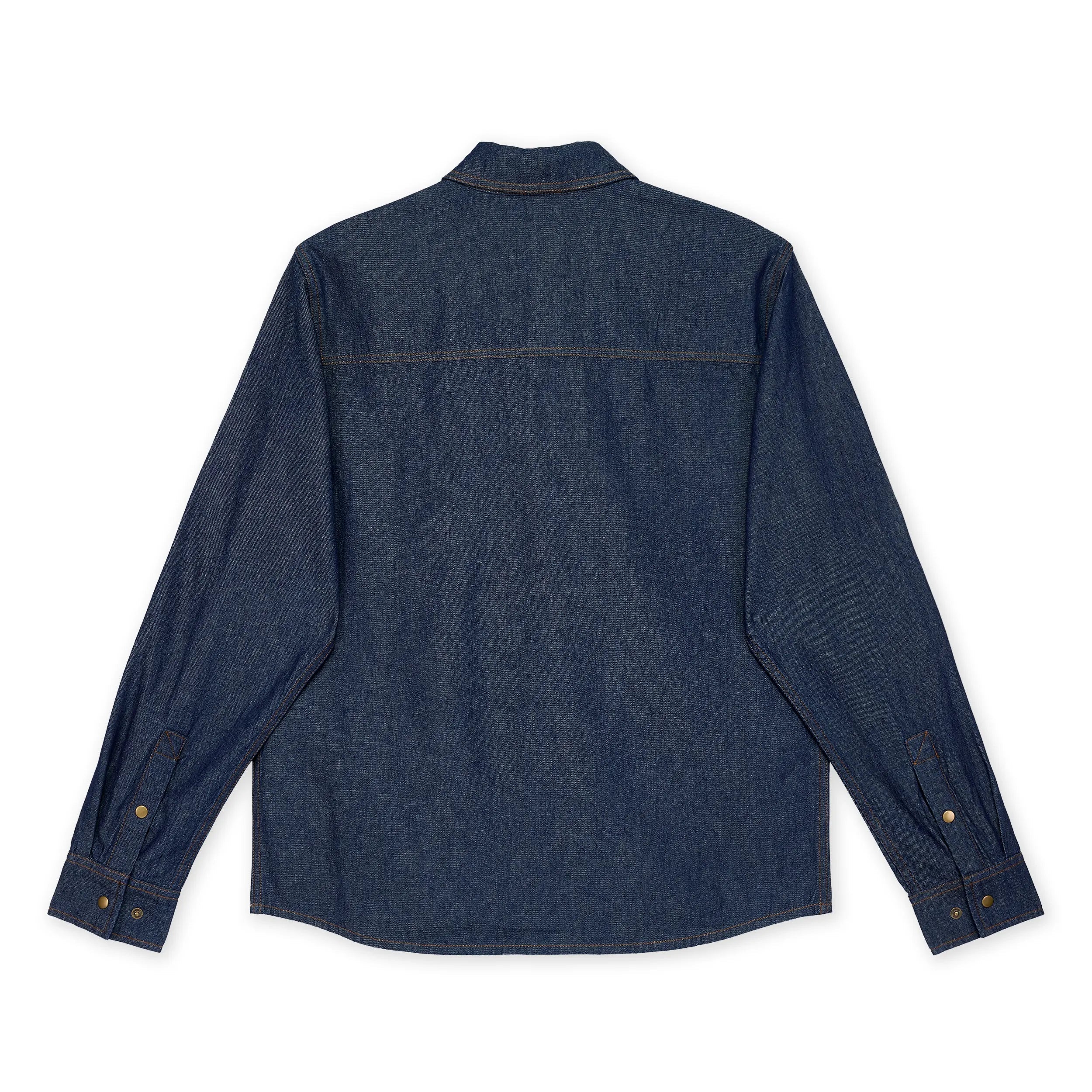 M's Fishing Osprey Denim Shirt - Hooké