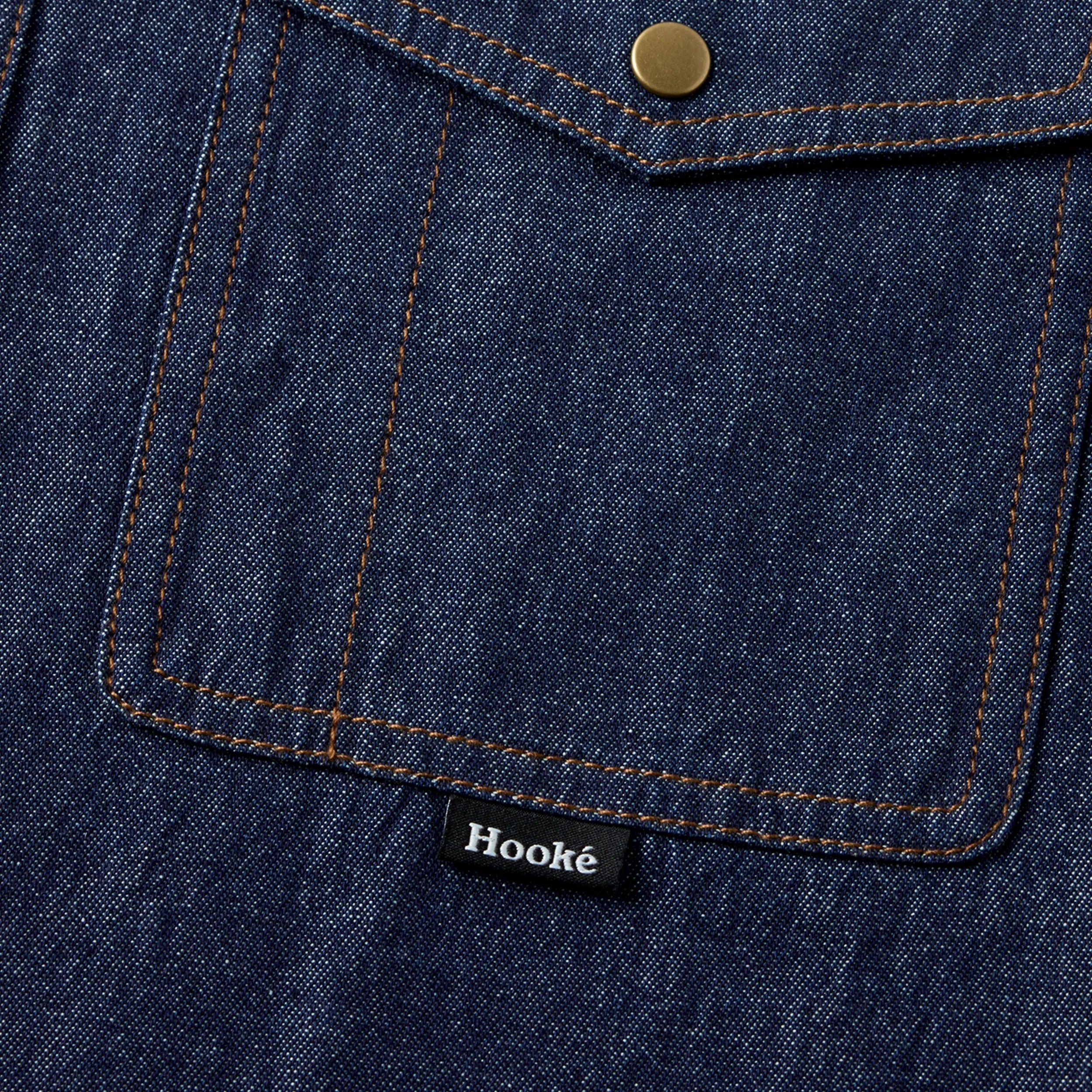 M's Fishing Osprey Denim Shirt - Hooké