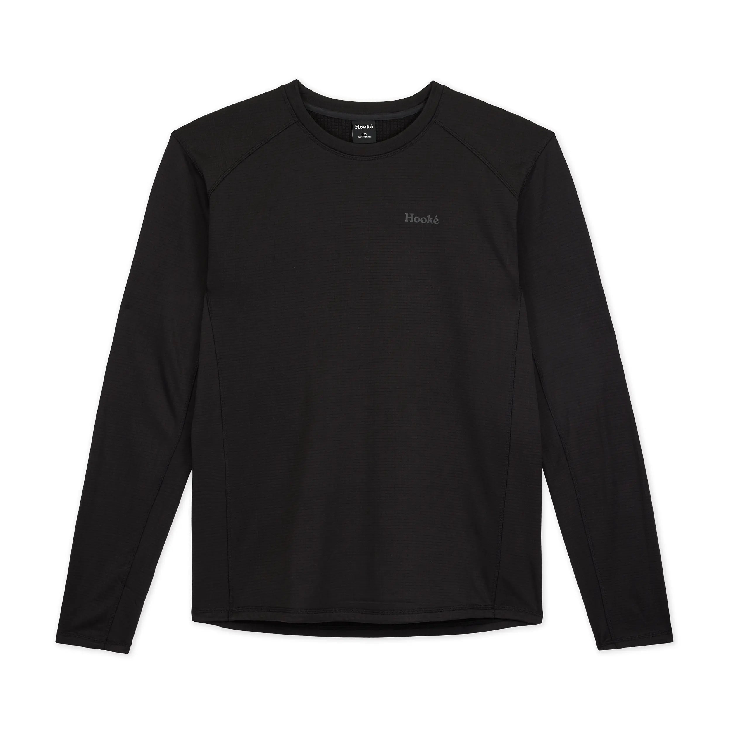 M's Grid Base Layer Crewneck - Hooké