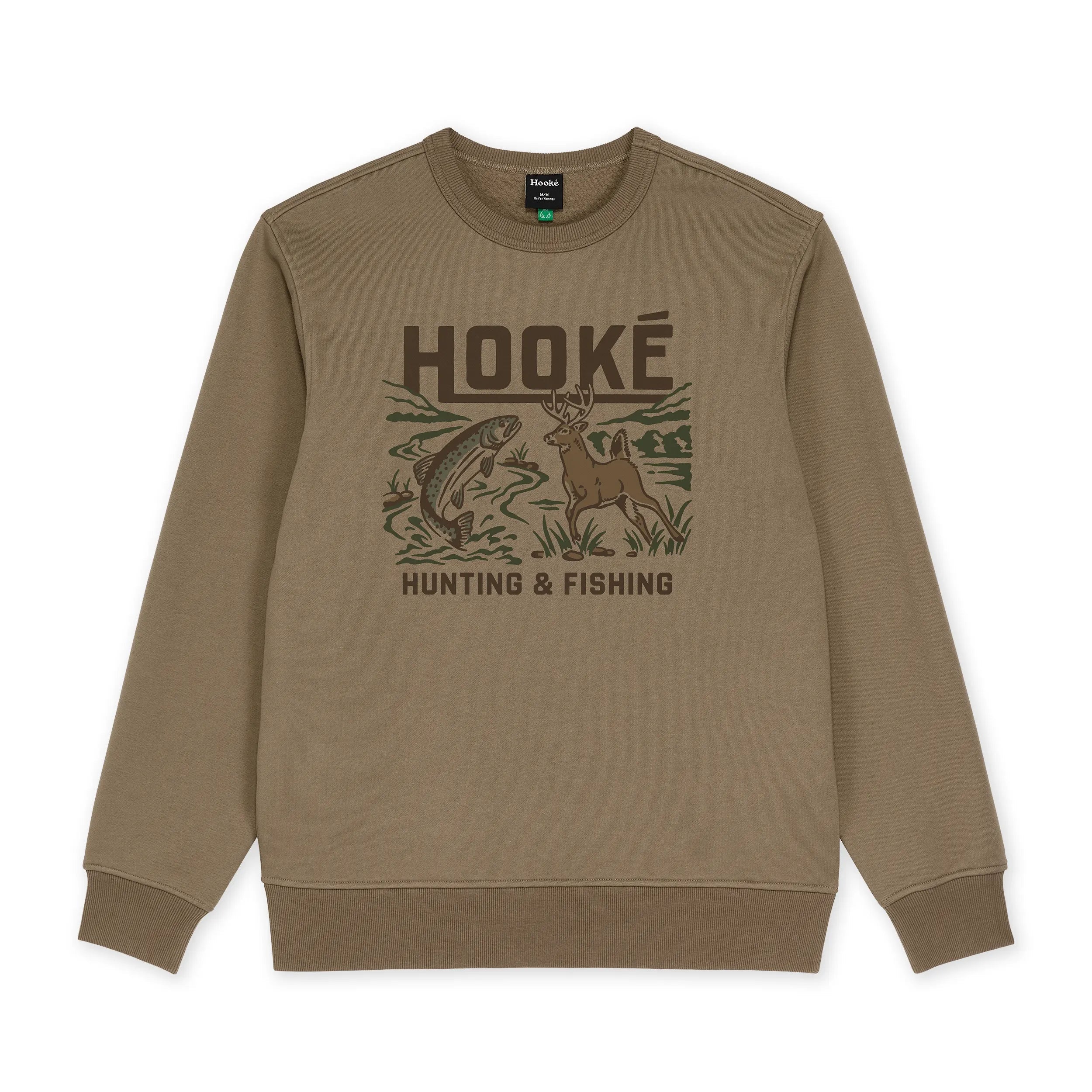 M's Hunting & Fishing Crewneck - Hooké