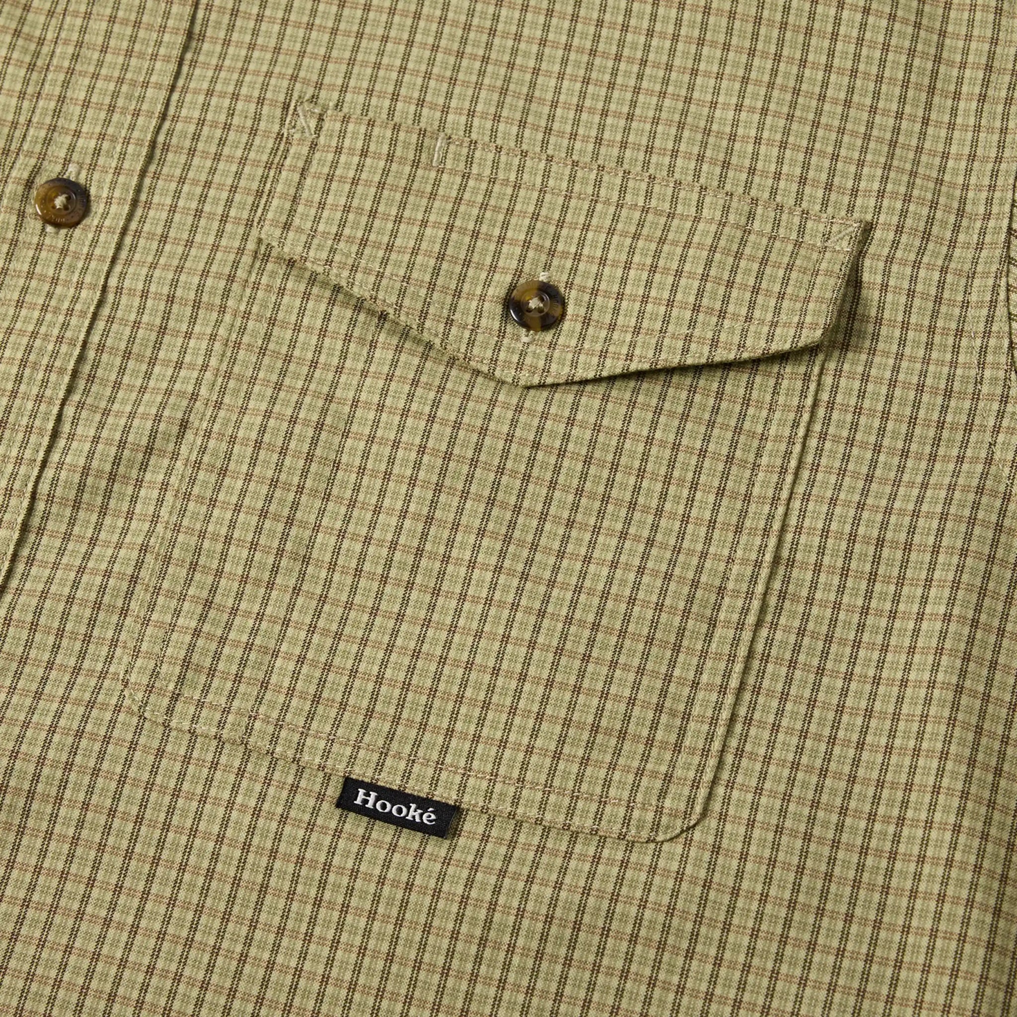 M's Long Sleeve Woven Shirt - Hooké