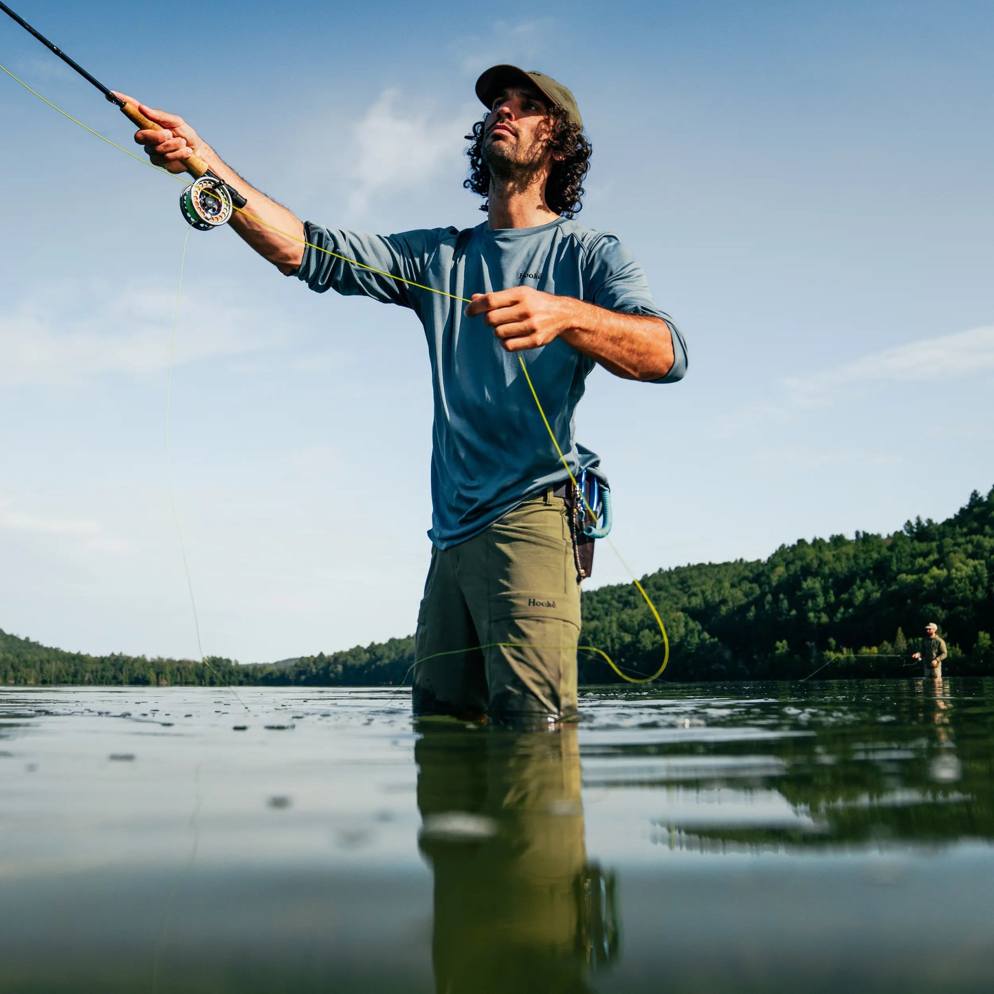 M's Mirage Sun Long Sleeve Tee - Hooké