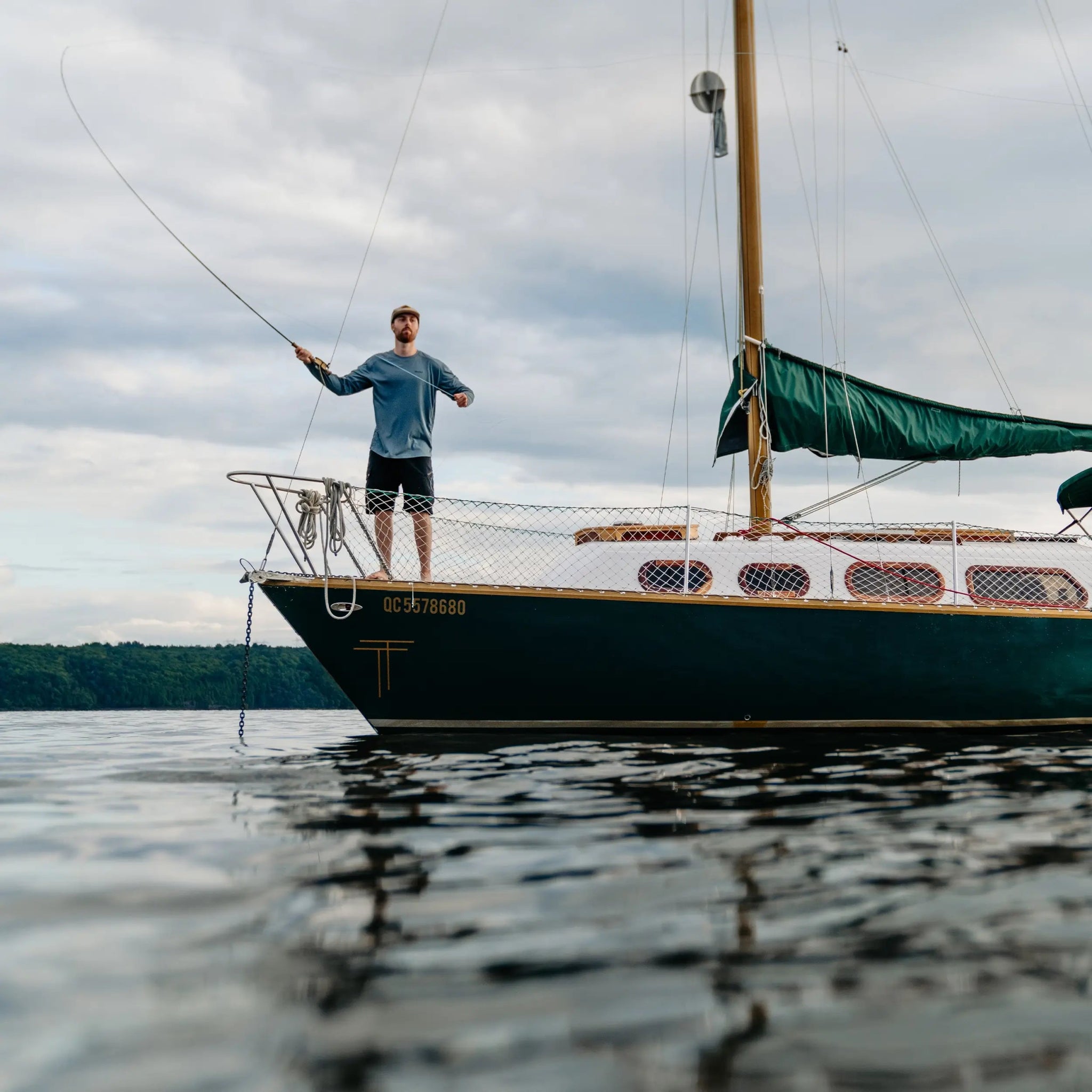 M's Mirage Sun Long Sleeve Tee - Hooké