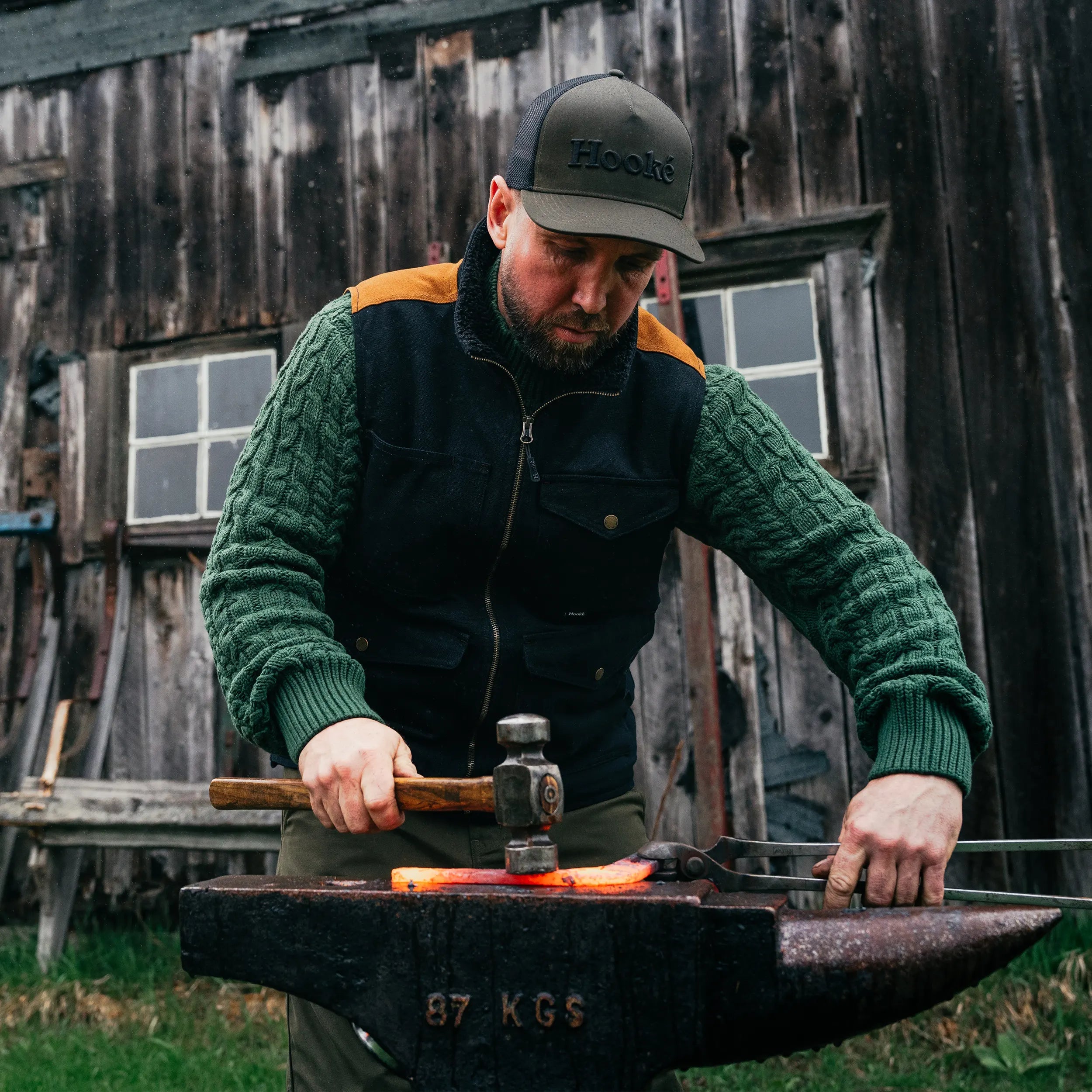 M's Mustang Pile Work Vest - Hooké