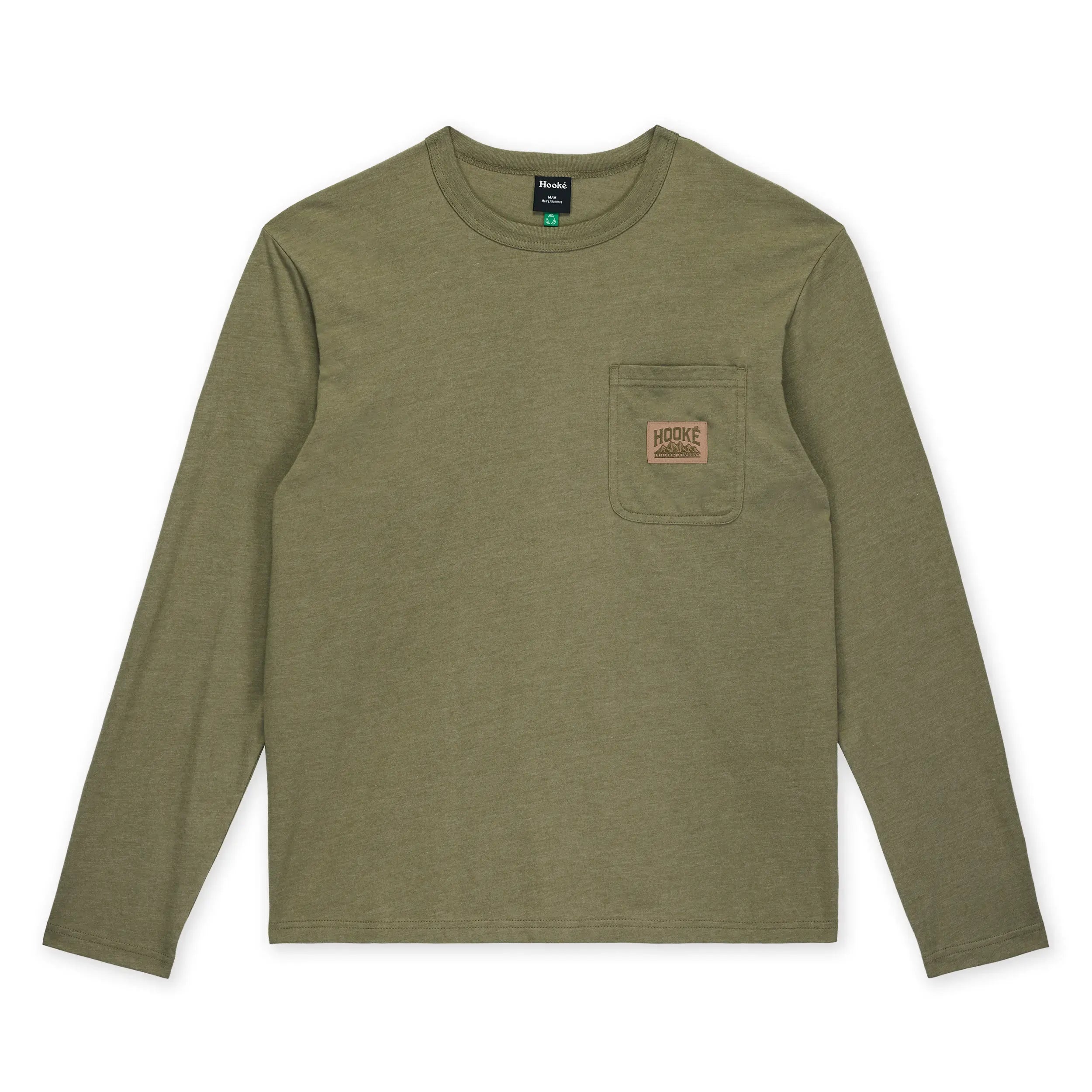 M's Outdoor Company Long Sleeve Pocket Tee - Hooké