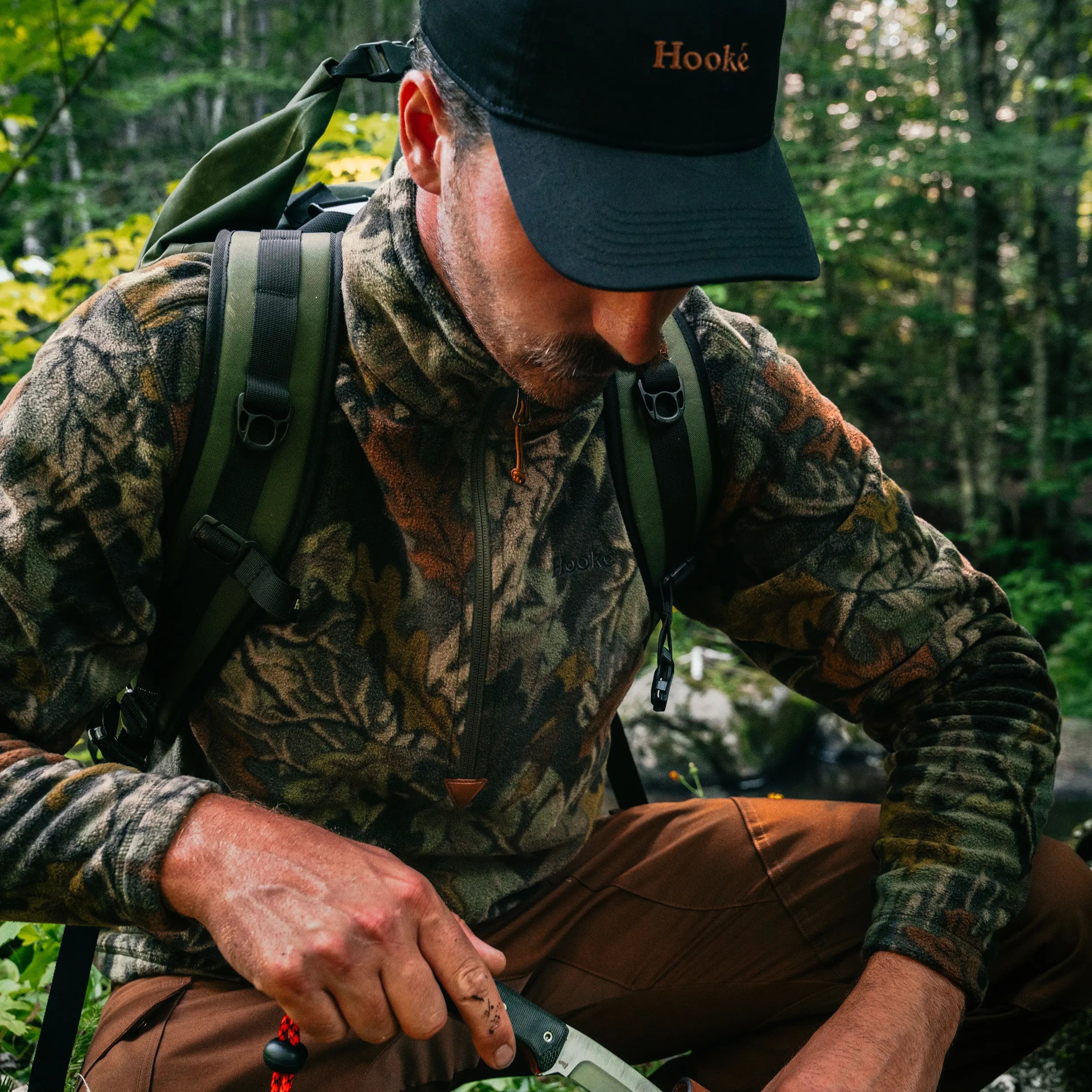 M's Pullover Polar Fleece - Hooké