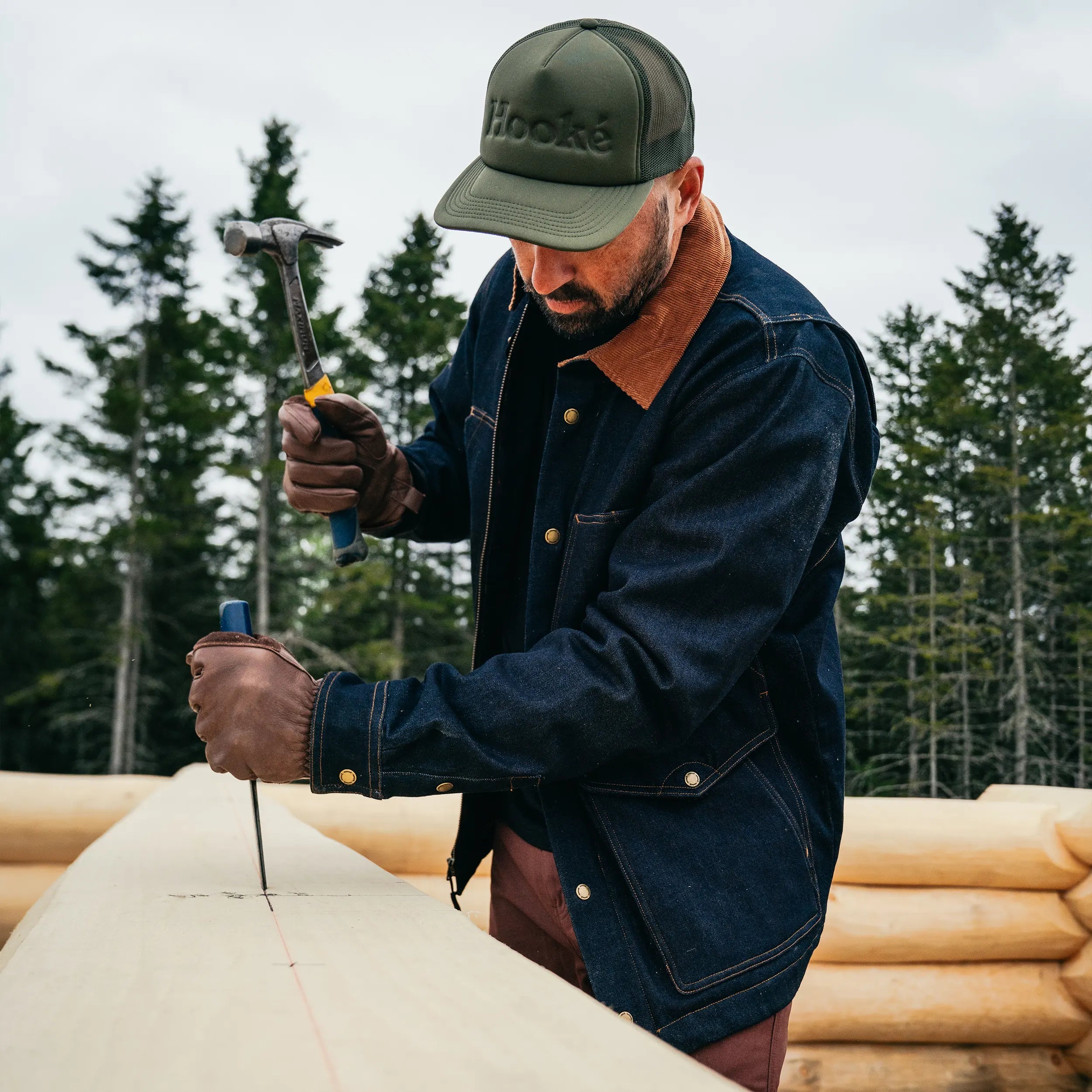M's Ranger Denim Canadian Work Jacket - Hooké