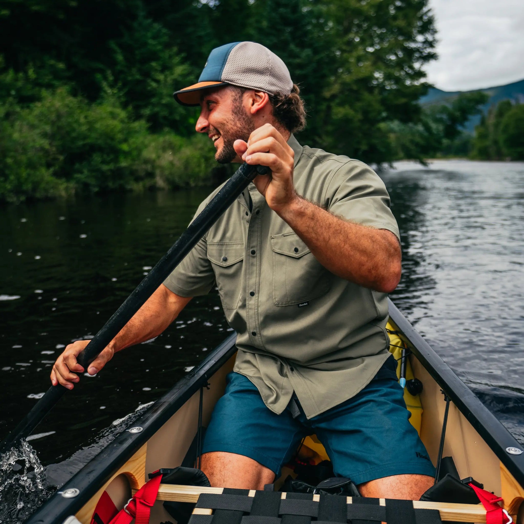 M's River Short Sleeve Shirt - Hooké