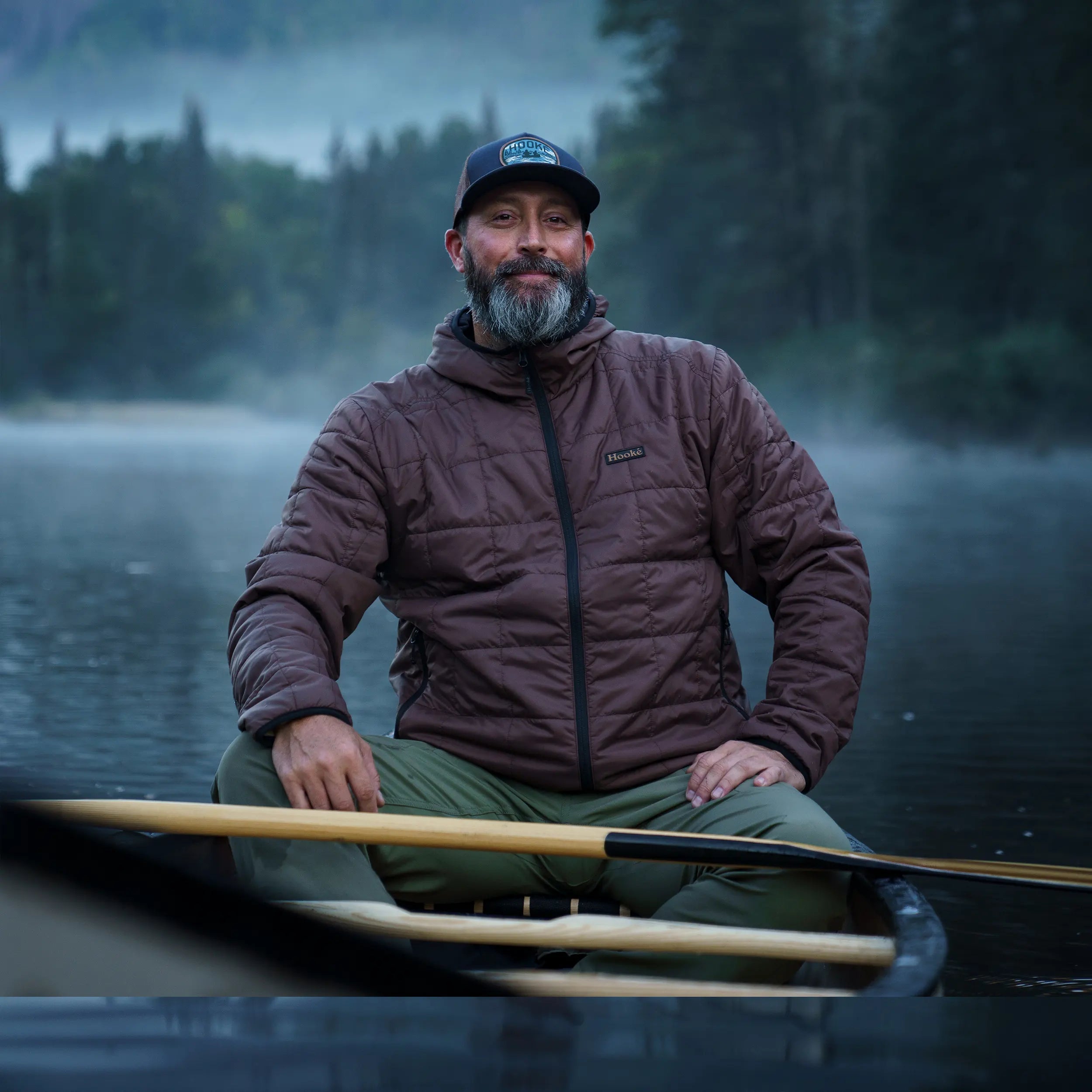 M's Seasonal Lightweight Insulated Hood Jacket - Hooké