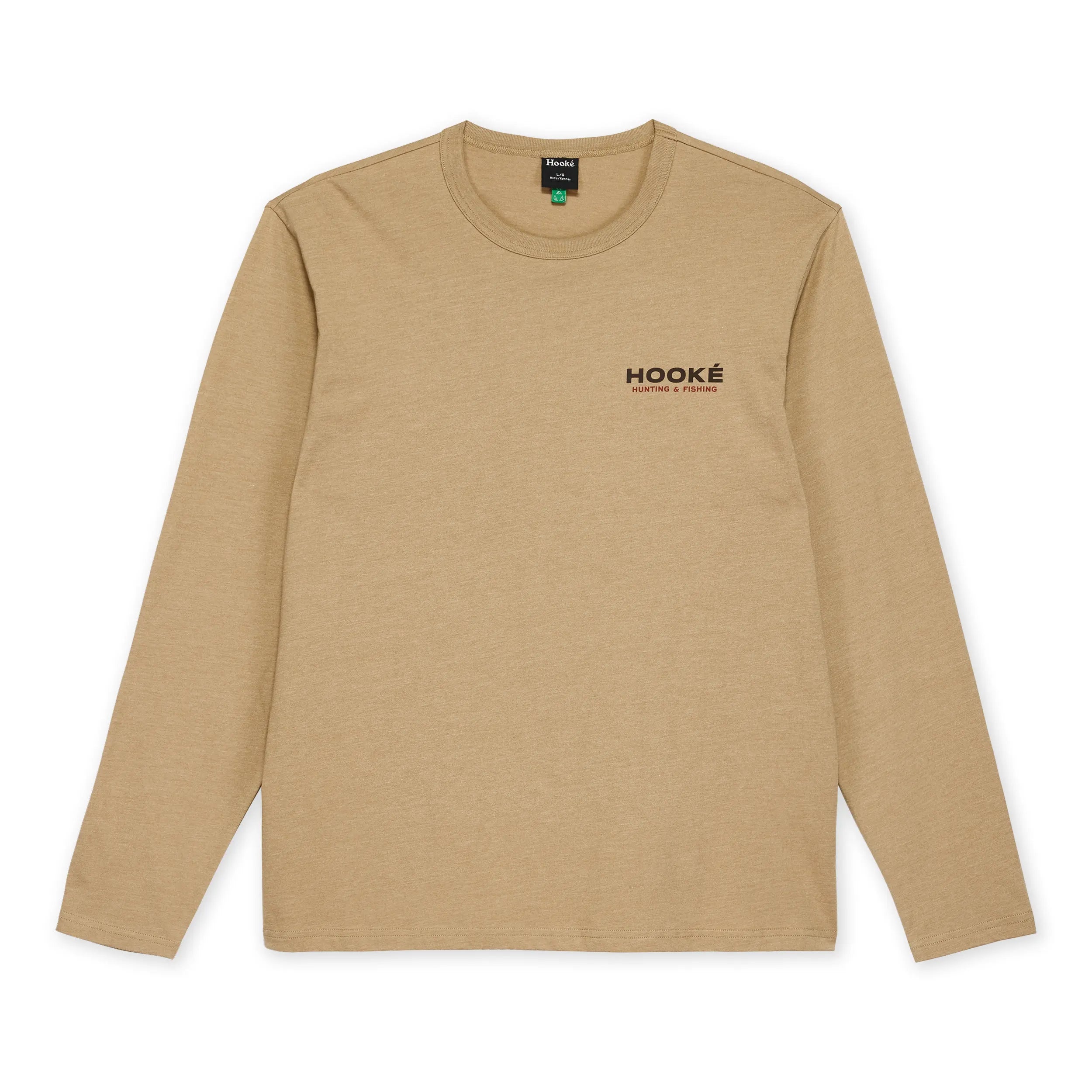 M's Staring Deer Long Sleeve Tee - Hooké