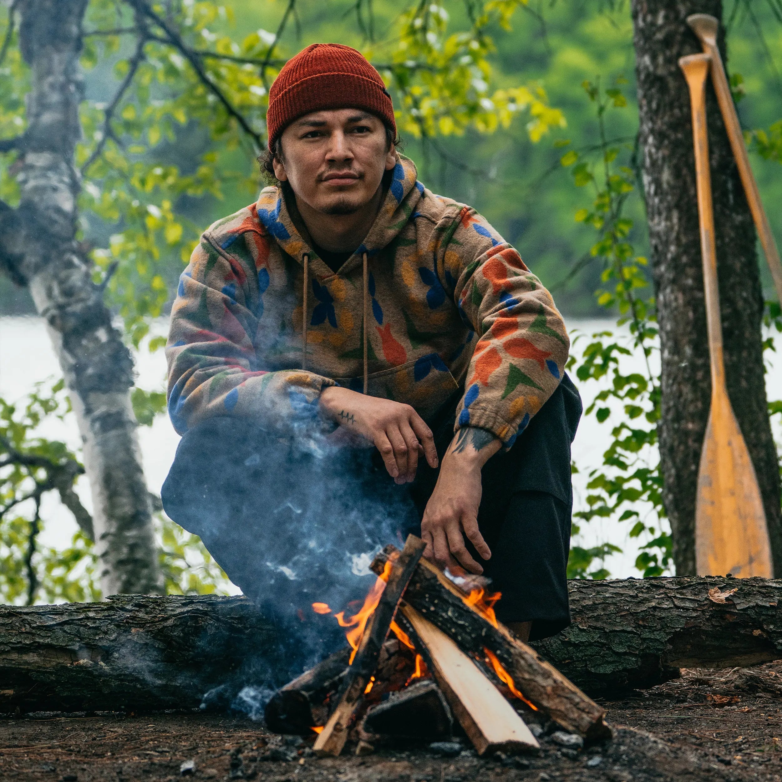 M's Tapiskwan Poncho - Hooké