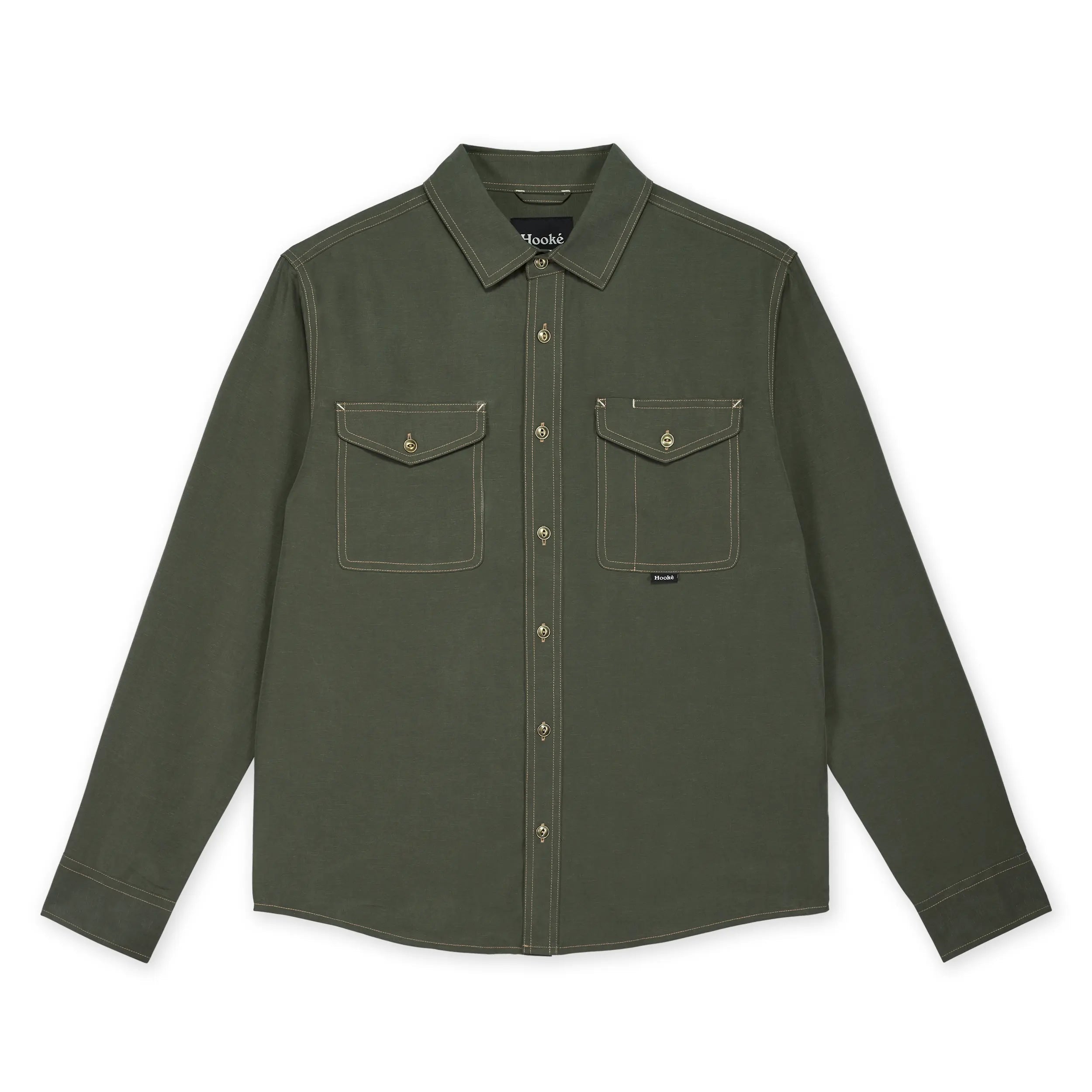 M's Tencel Linen Shirt - Hooké