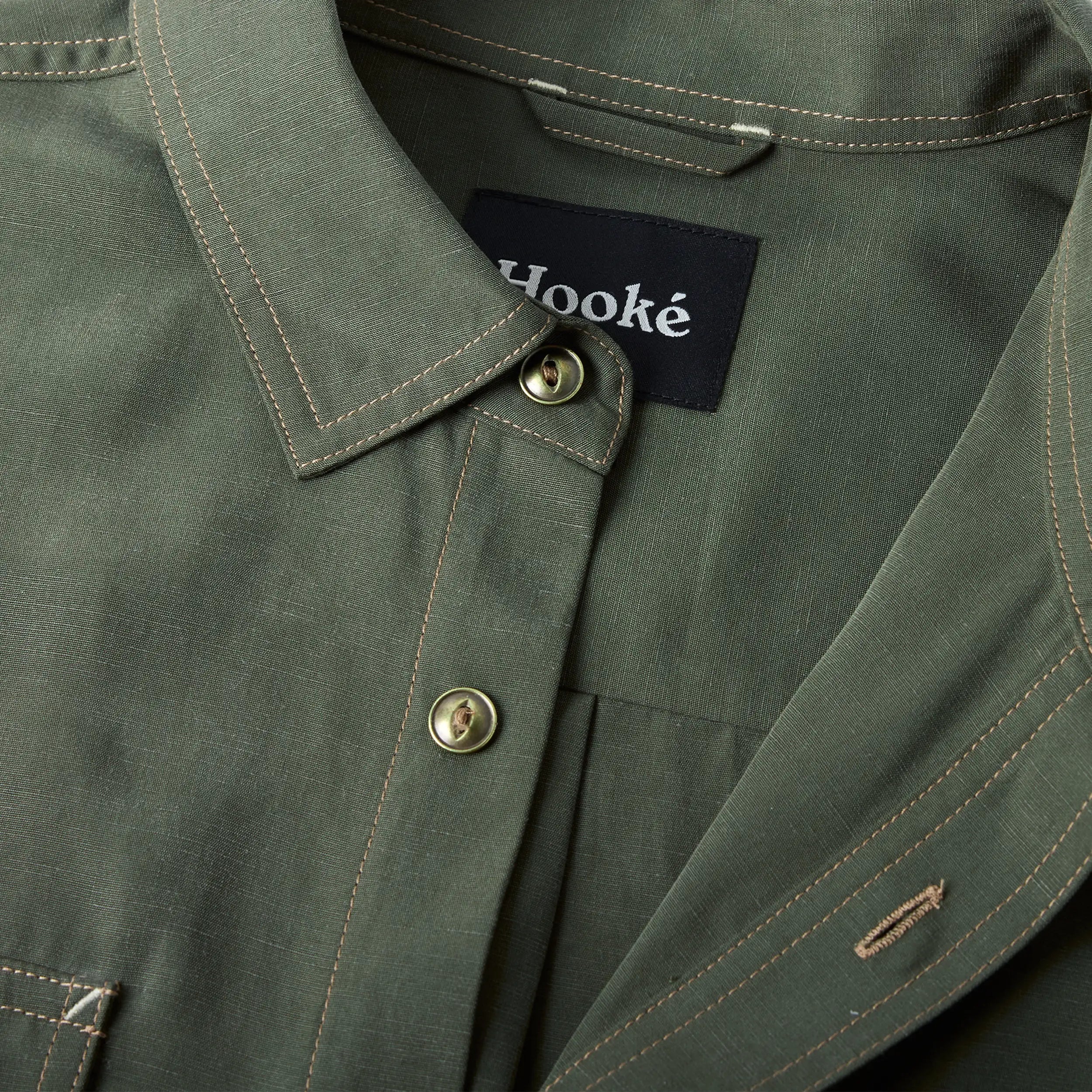 M's Tencel Linen Shirt - Hooké