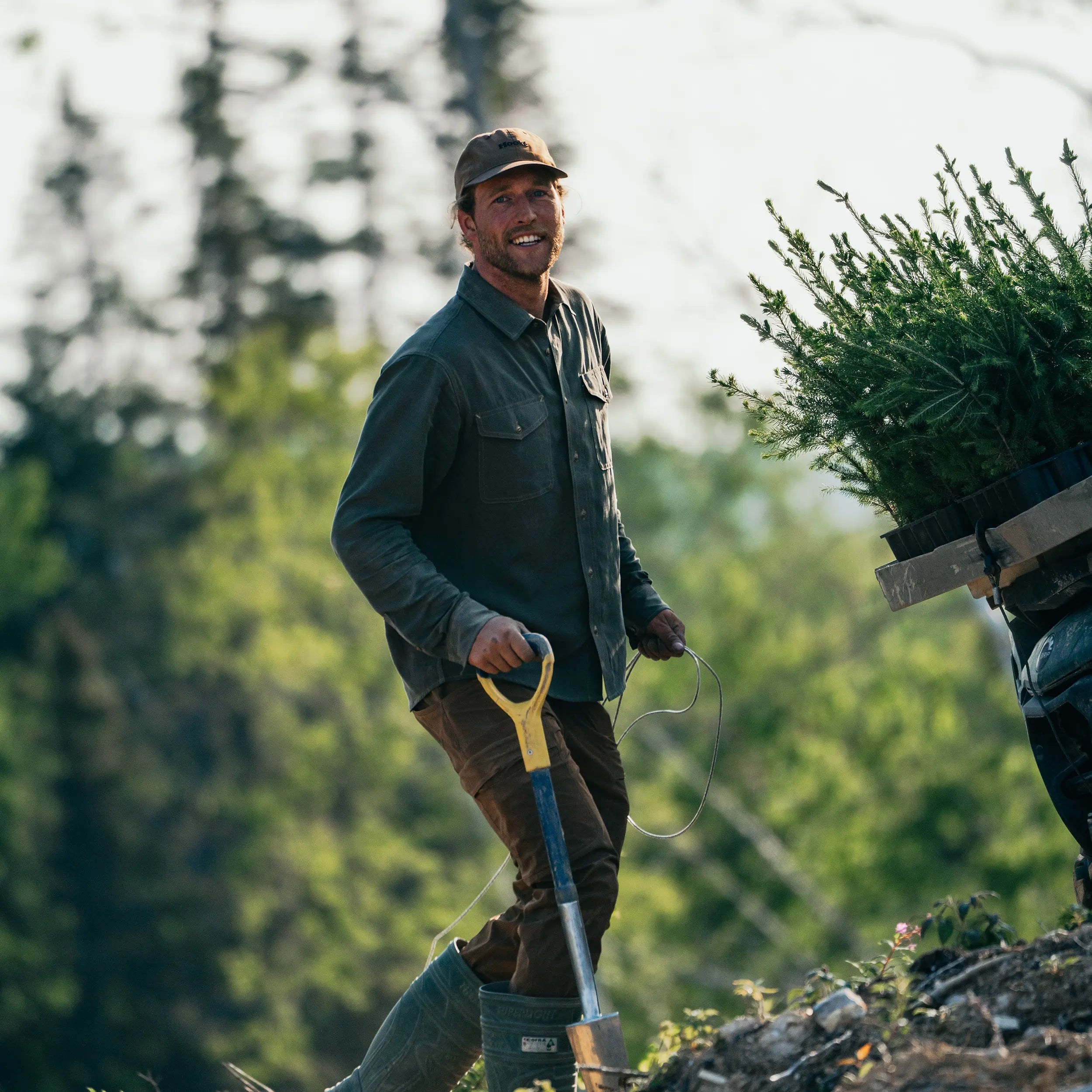 M's Tencel Linen Shirt - Hooké