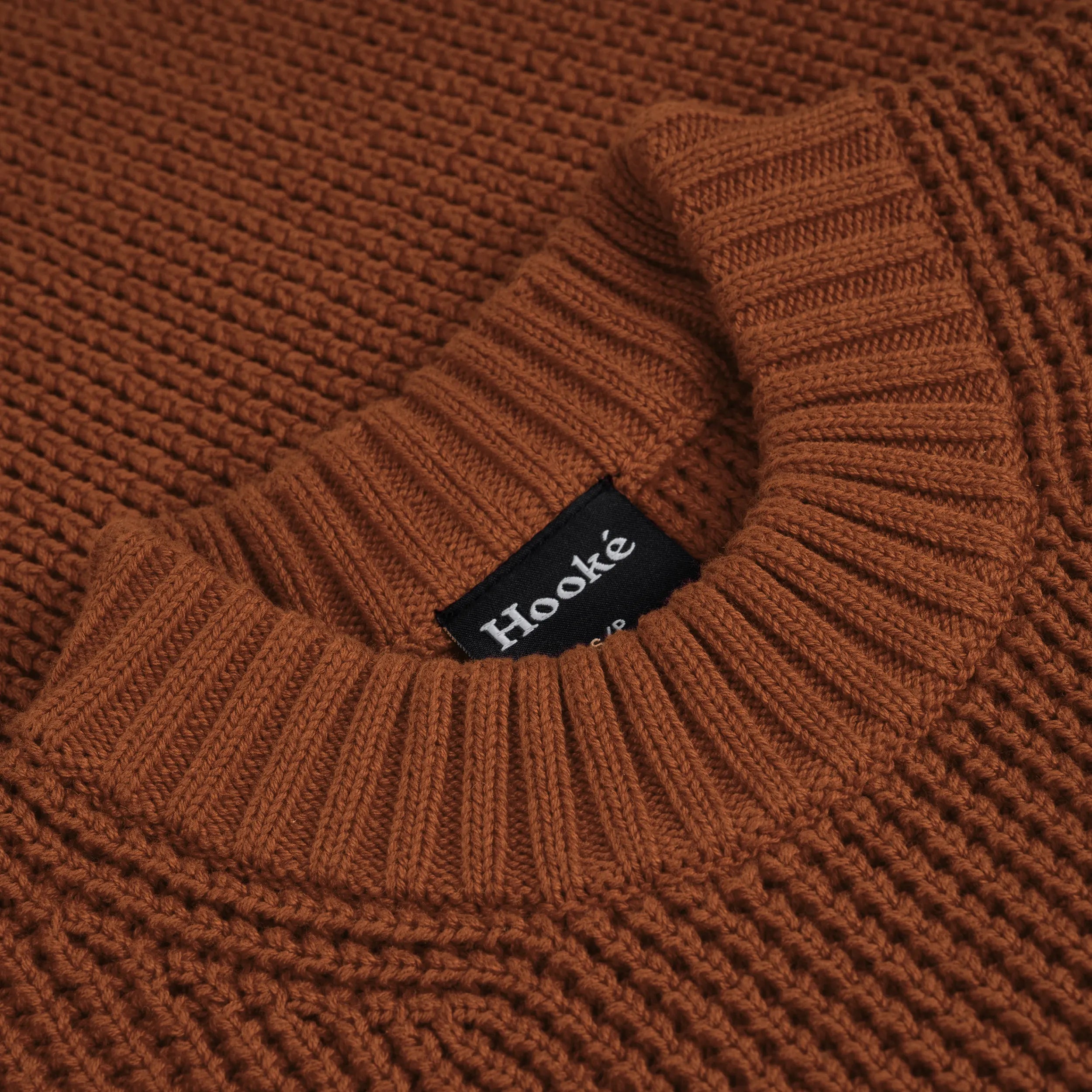 M's Waffle Knit Sweater - Hooké