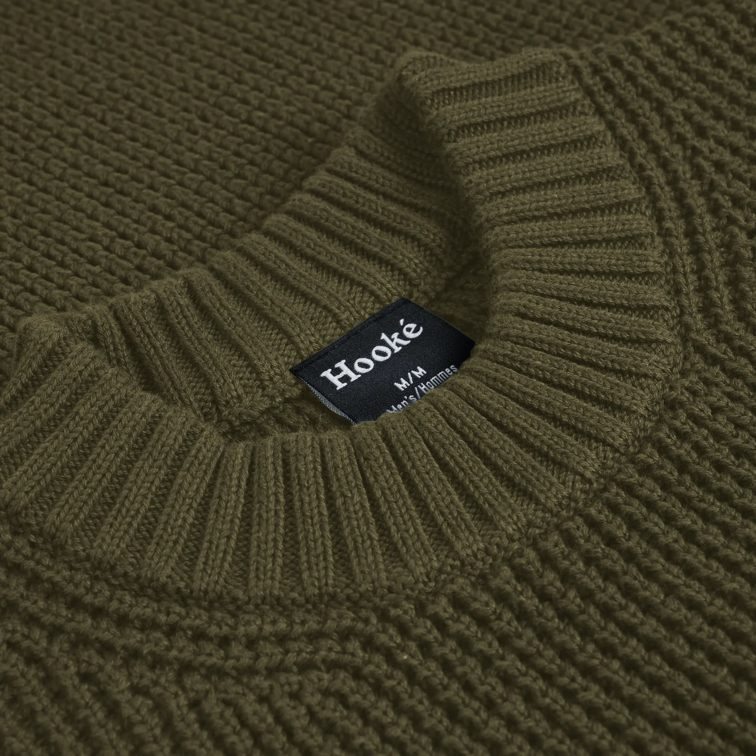 M's Waffle Knit Sweater - Hooké