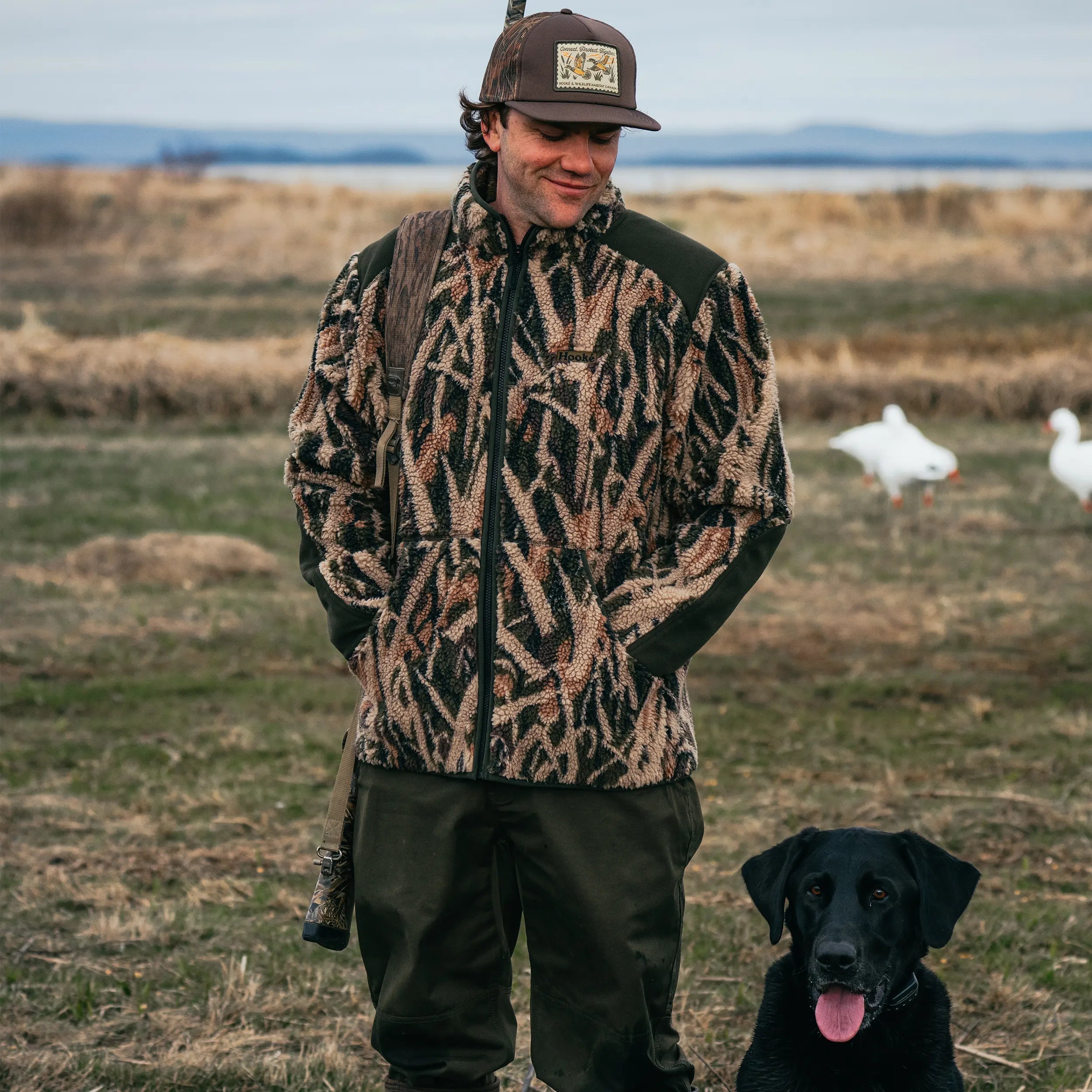 M's WHC Marshland Pile Fleece Jacket - Hooké